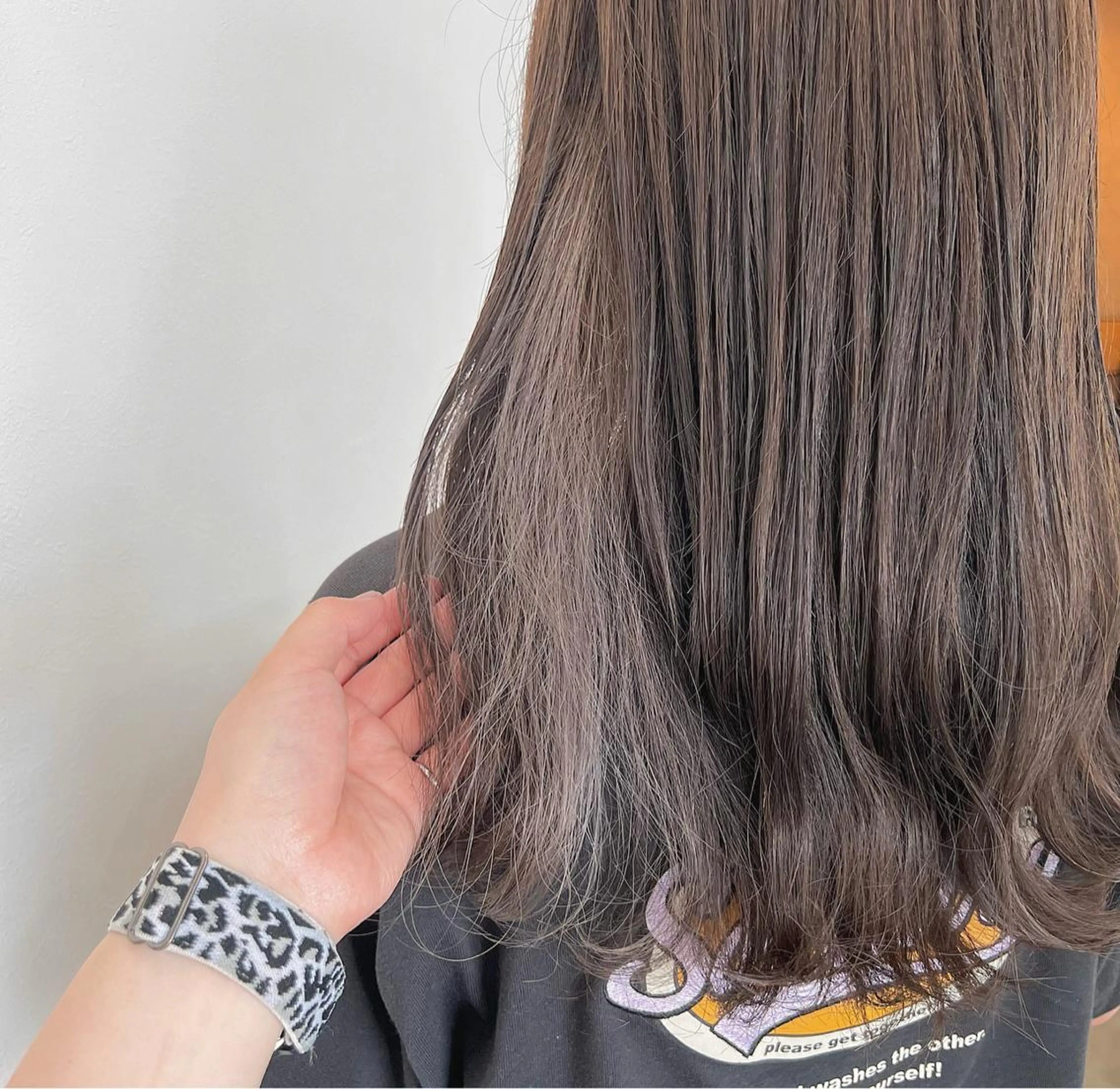 ロング カット ヘアカラー 切りっぱなしボブ 👩🏼ミニボブのヘアスタイル