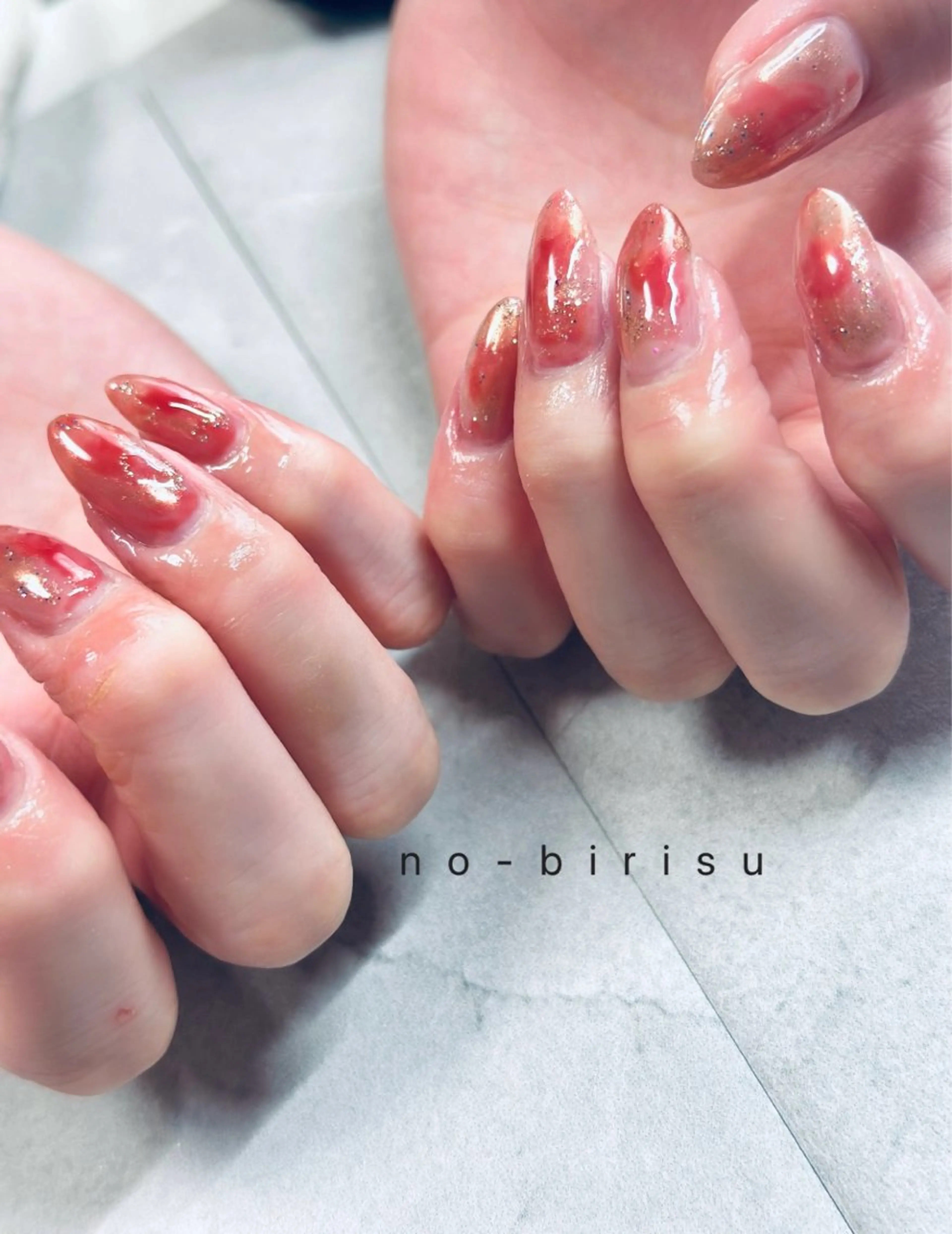 ネイル ハンドネイル no-birisu nailのネイルデザイン