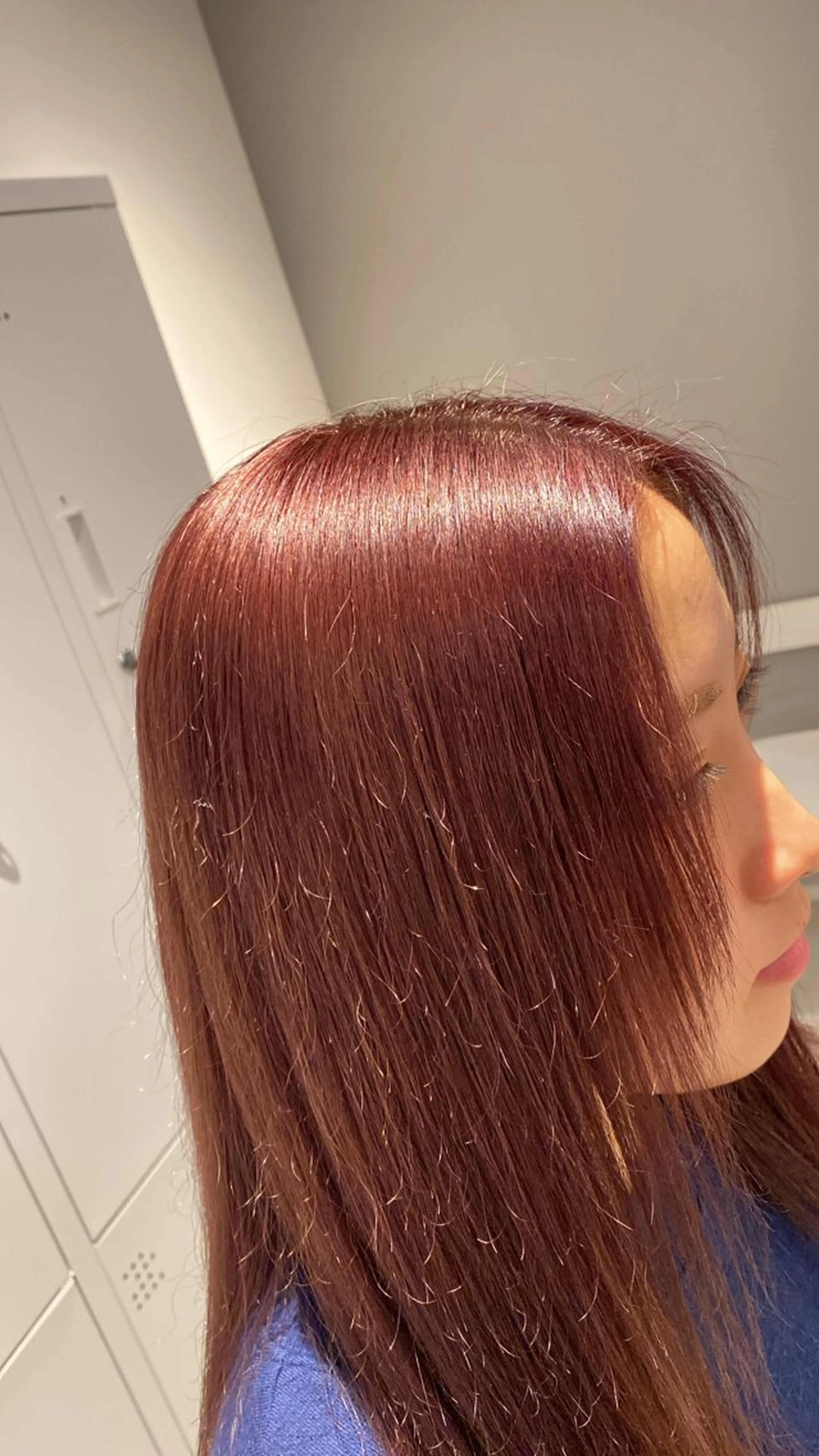 ミディアム カラー AI　TOKYO hair 名古屋所属・波多野タケシ/ 縮毛矯正特化のヘアスタイル