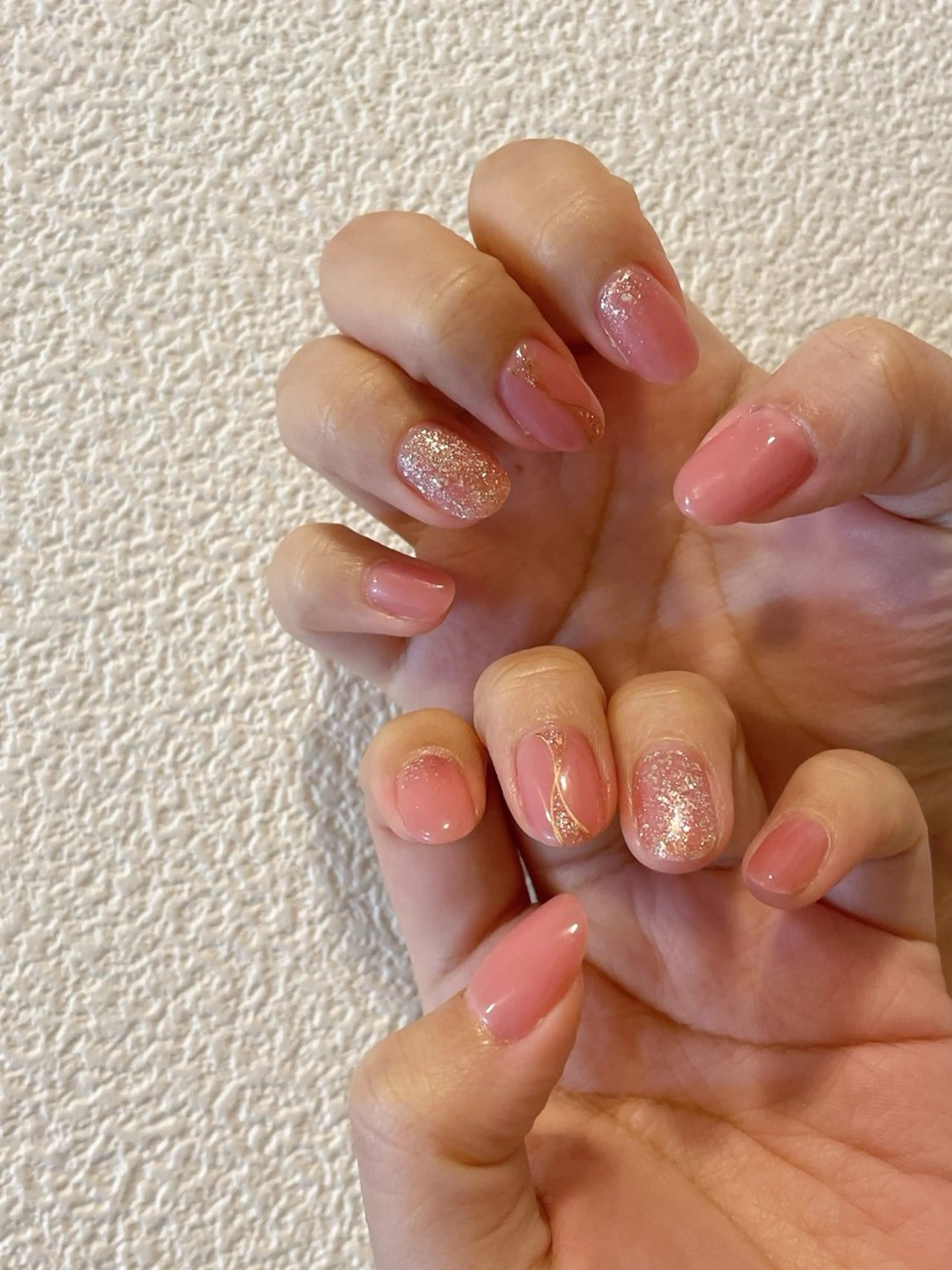 ネイル オーロラネイル フラワーネイル フットネイル フレンチネイル ジェルネイル ハンドネイル Mogu nail 二子玉川のネイルデザイン