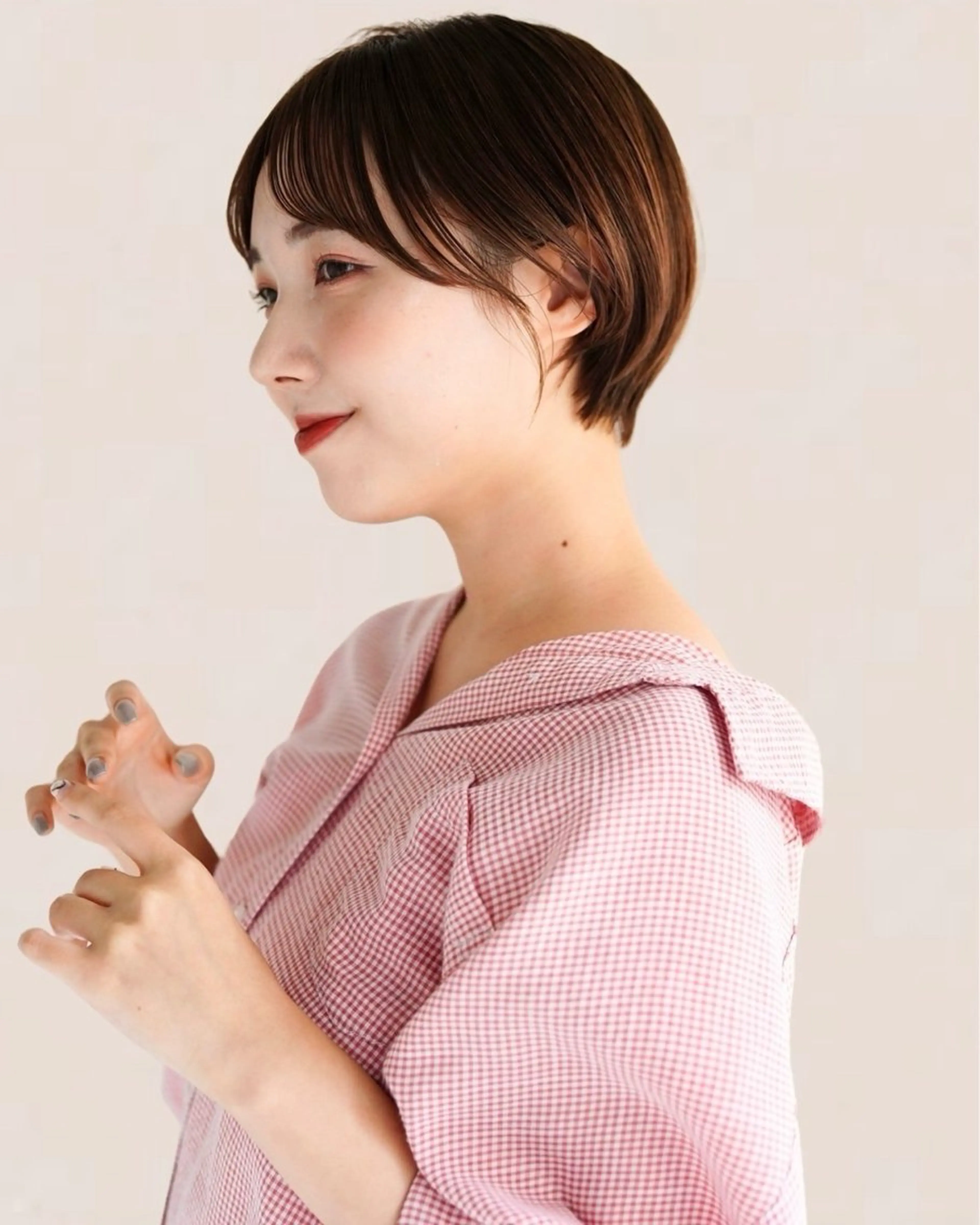 ショート カラー Joule 建山美友のヘアスタイル