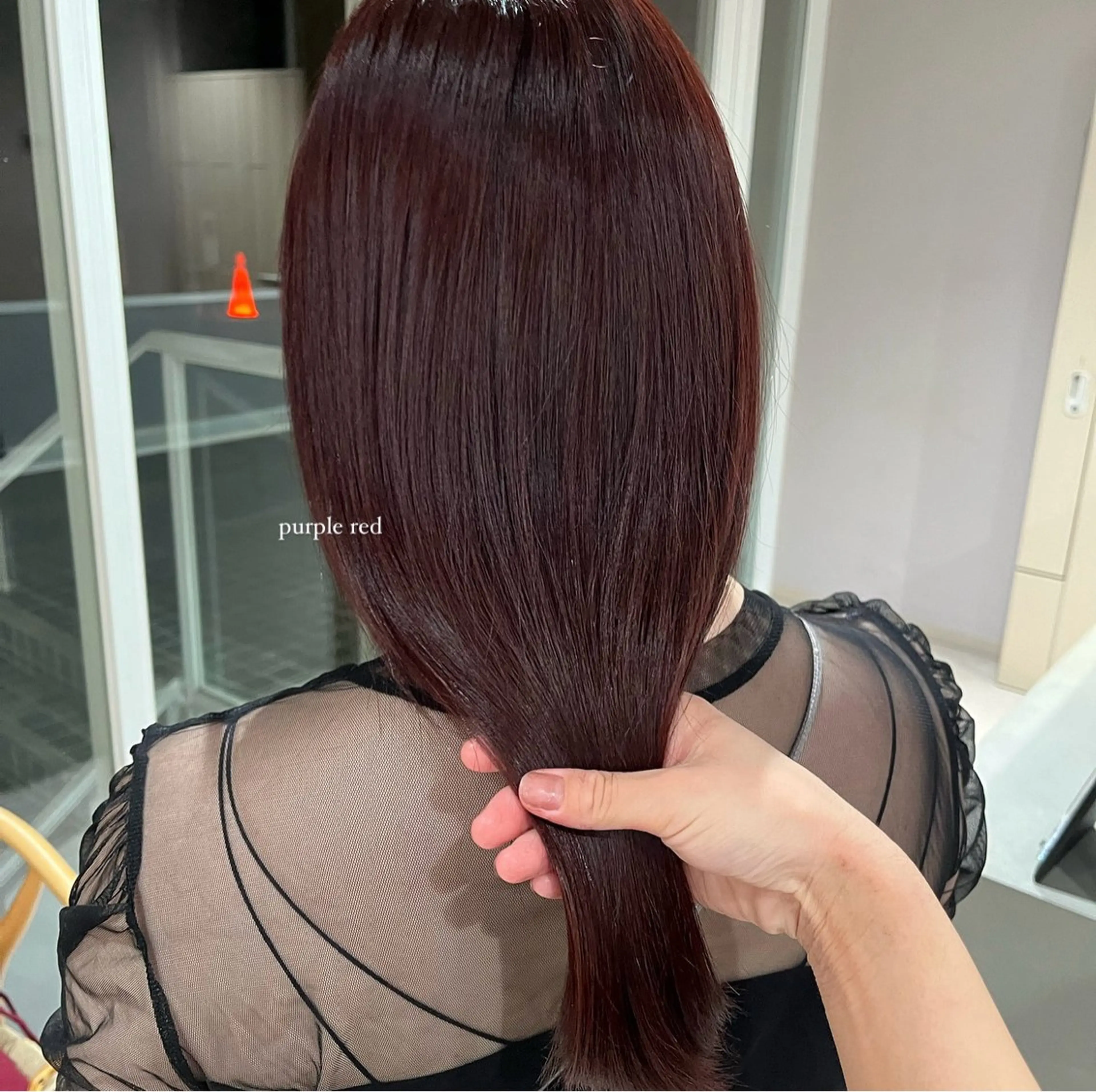 セミロング saki‪🌱‬♡ /髪質改善カラーのヘアスタイル