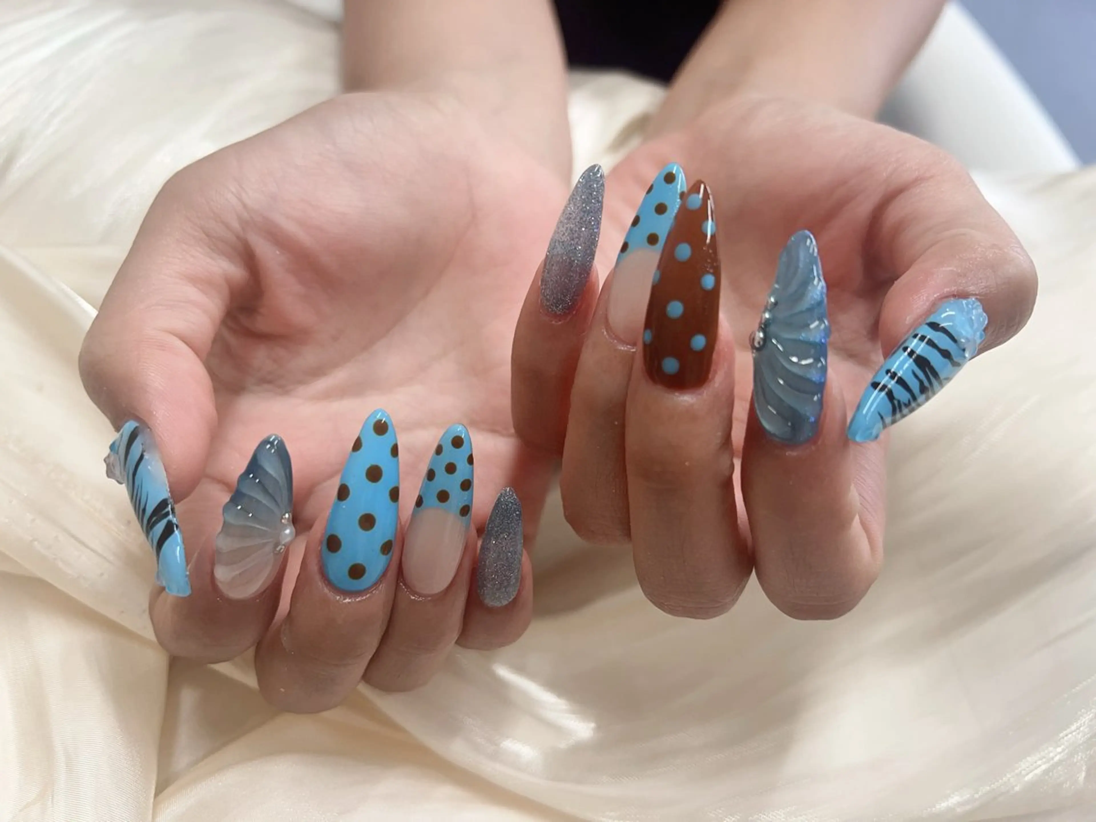 ネイル ハンドネイル ハンドケア 💜MIYA nail川崎店のネイルデザイン