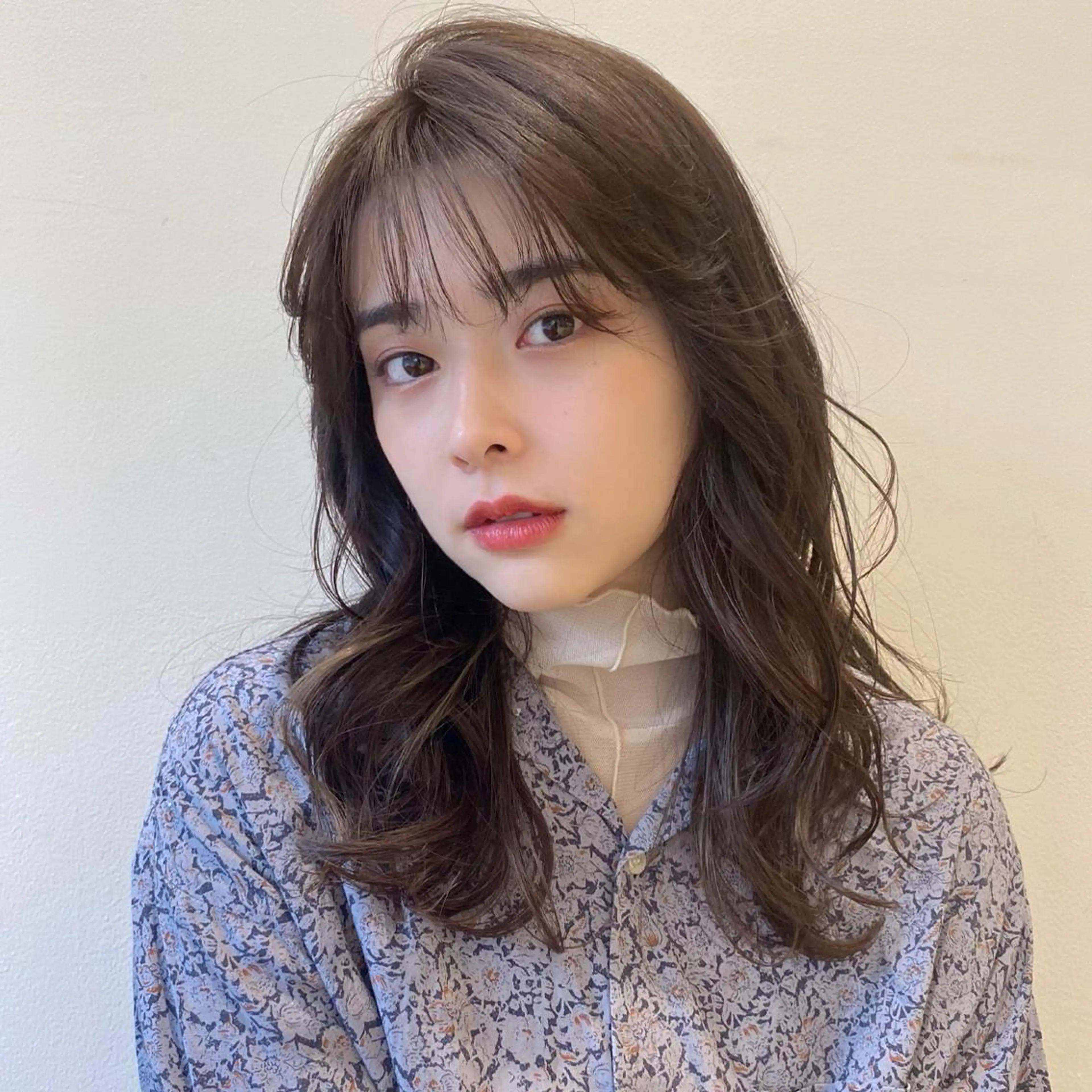 カット ヘアカラー プレイングカラー🤍 細めハイライトのヘアスタイル