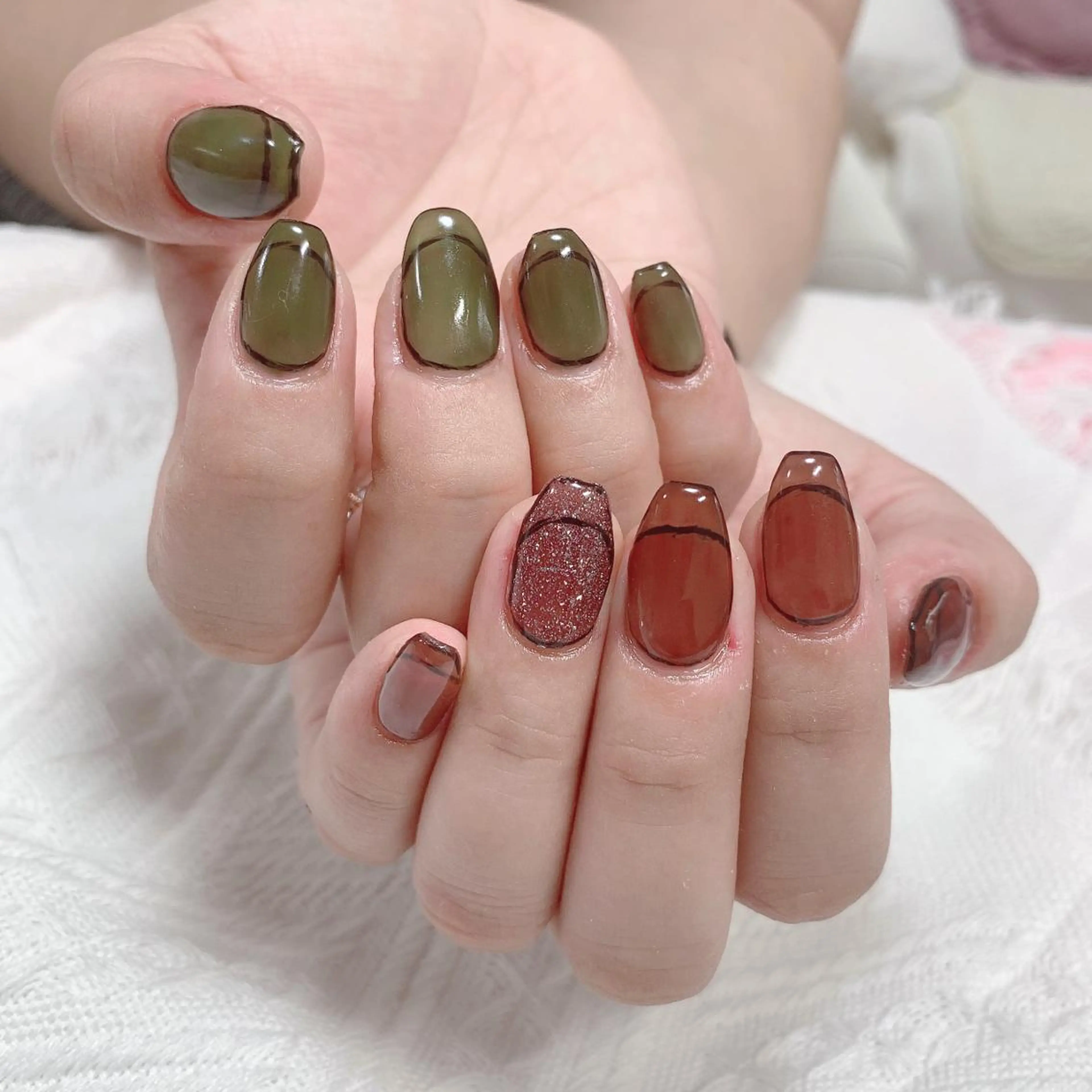 ネイル フレンチネイル 💅ネイルハウス🏡 🎀TOMO🎀のネイルデザイン