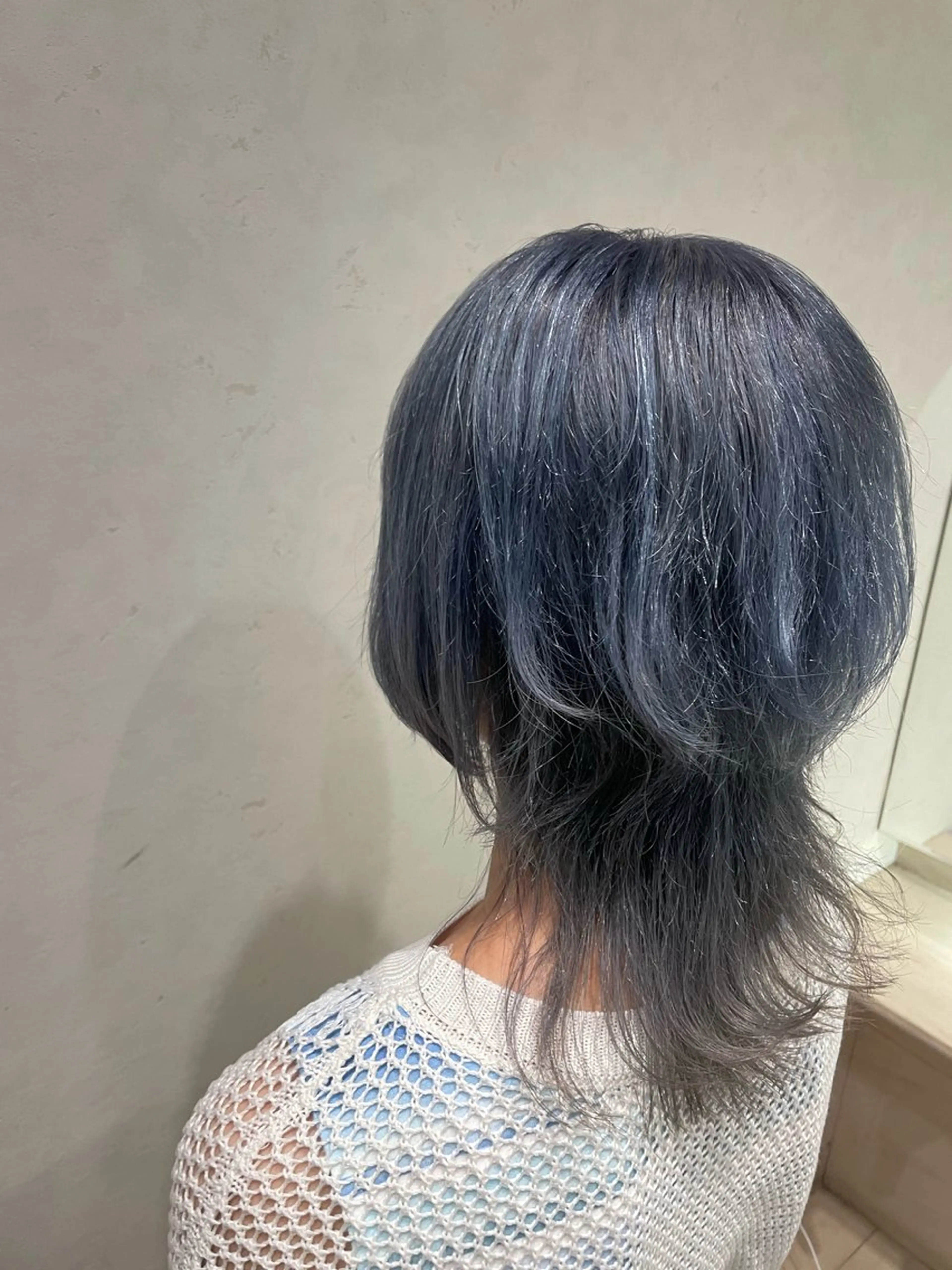 ミディアム カラー カット ヘアカラー トリートメント 白取 星矢のヘアスタイル