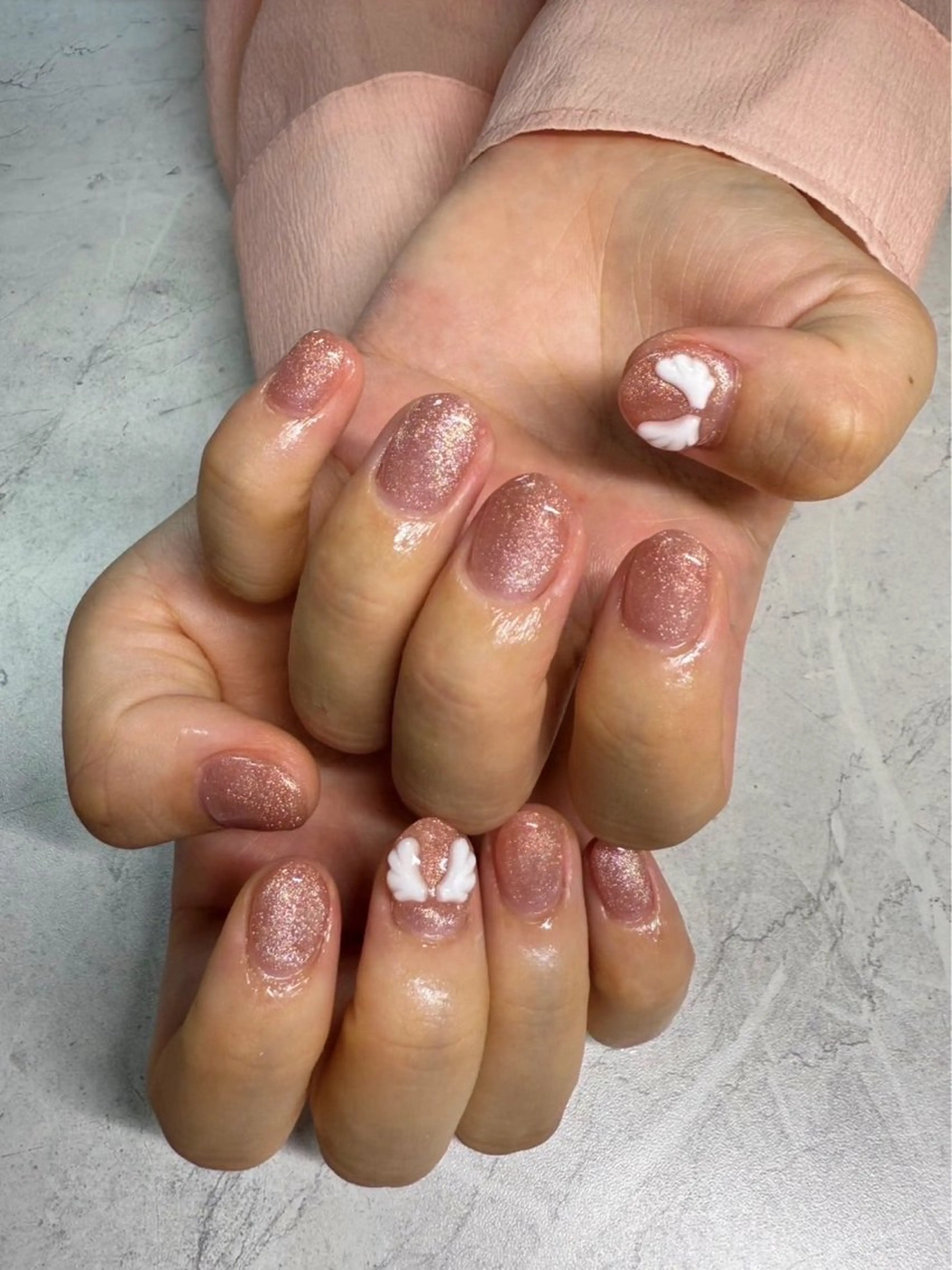 ネイル ショートネイル ハンドネイル フットネイル ilona nail&ear jewelry所属・Maya🌼 ilonaのネイルデザイン