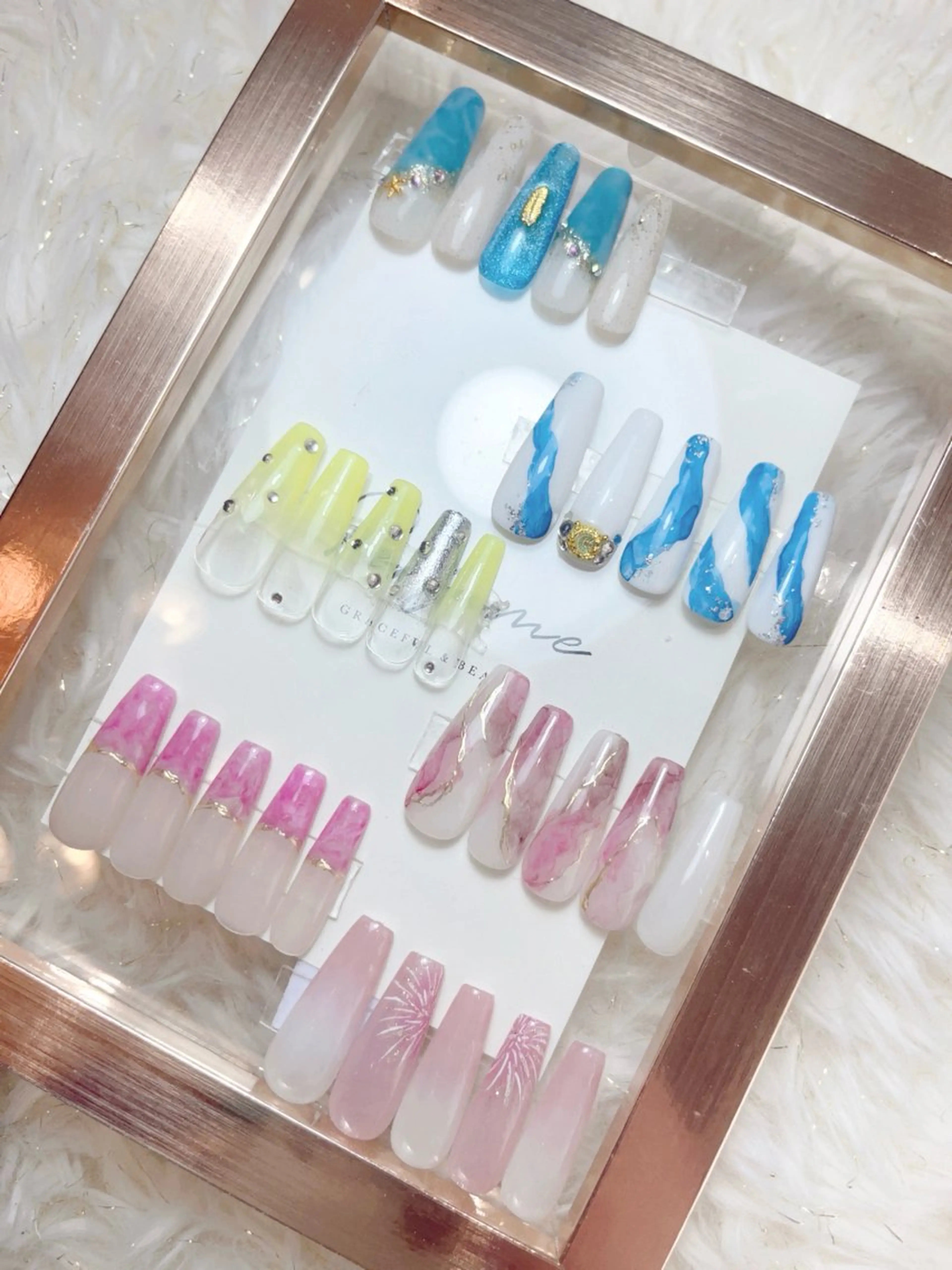 ネイル ハンドネイル salon de Tiara 碧のネイルデザイン