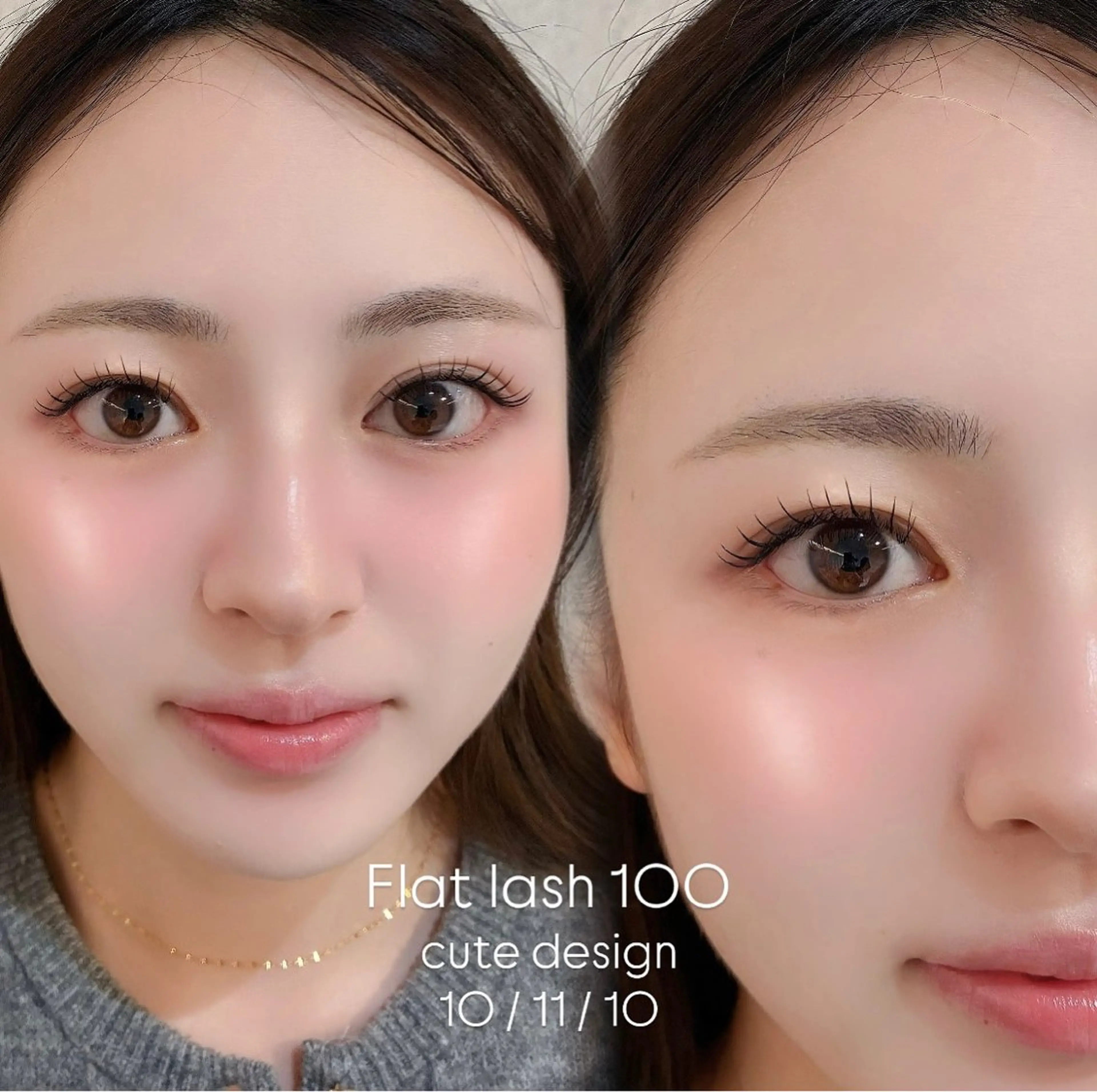 マツエク・マツパ 束感まつ毛 ナチュラル マツエク ELLY 🪩横浜のマツエク・マツパデザイン