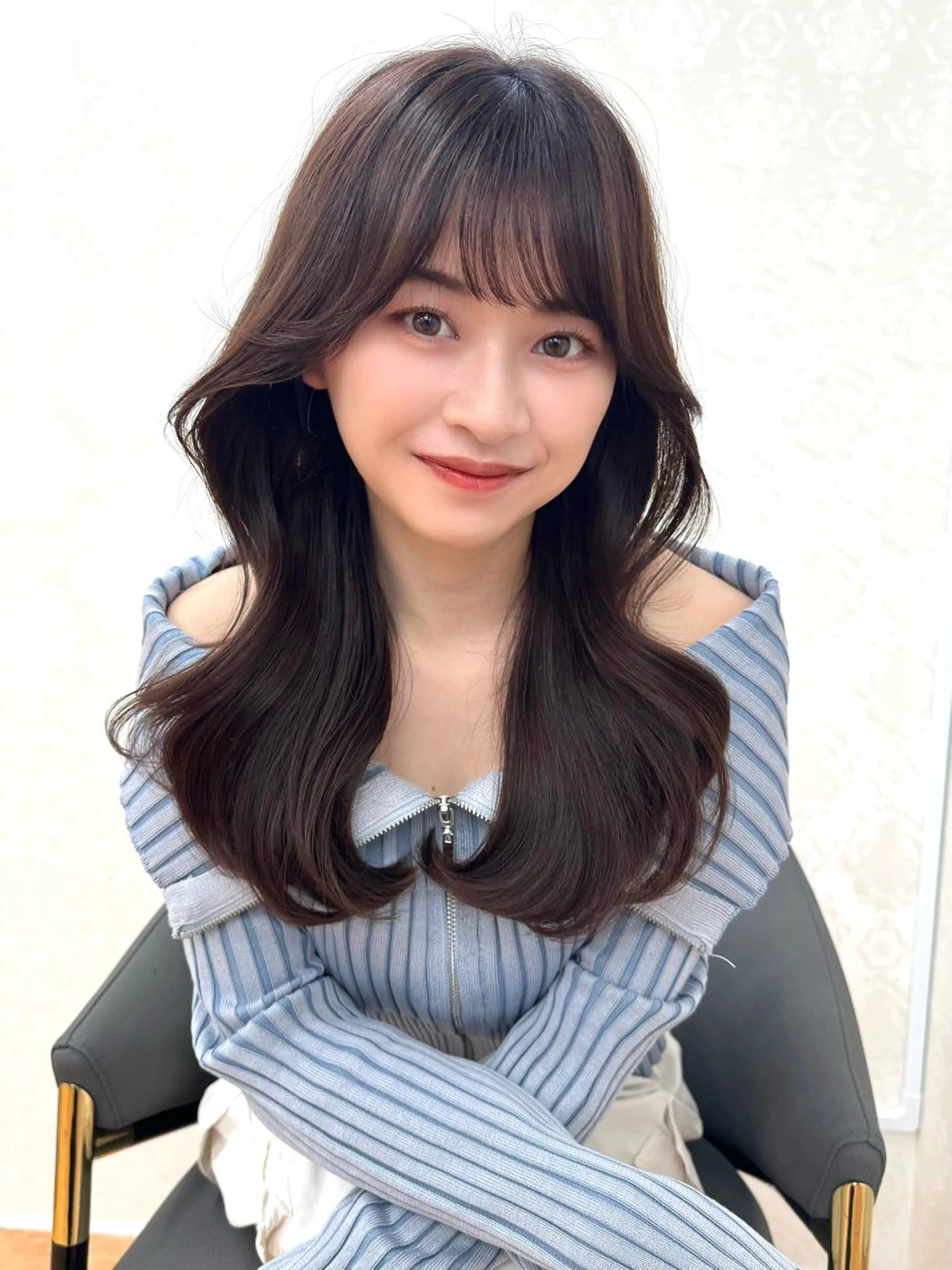 ロング 縮毛矯正⭐️ TAKAHIROのヘアスタイル