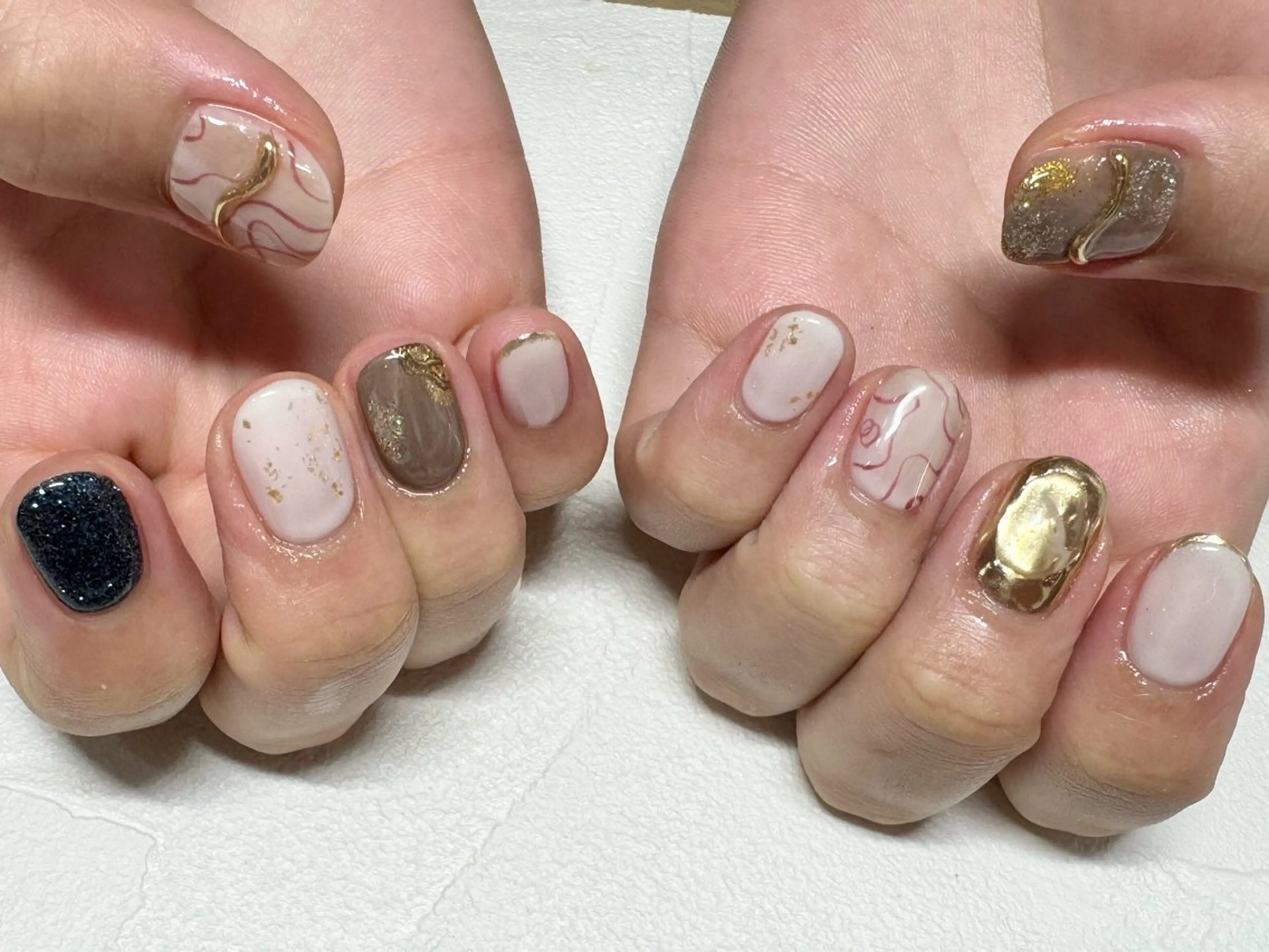 ネイル ハンドネイル sudo ⭐︎のネイルデザイン