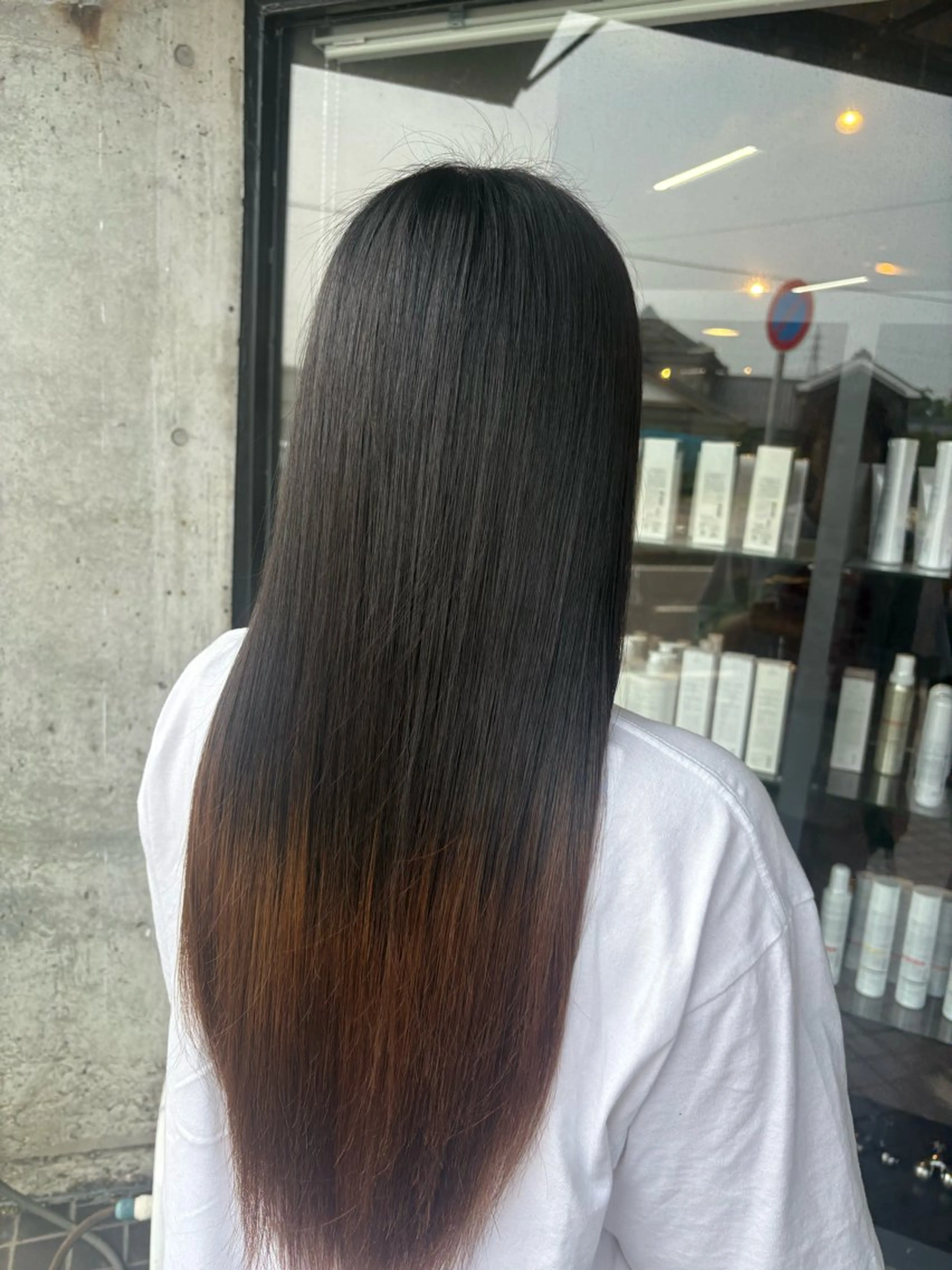 ロング トリートメント arika ninaのヘアスタイル