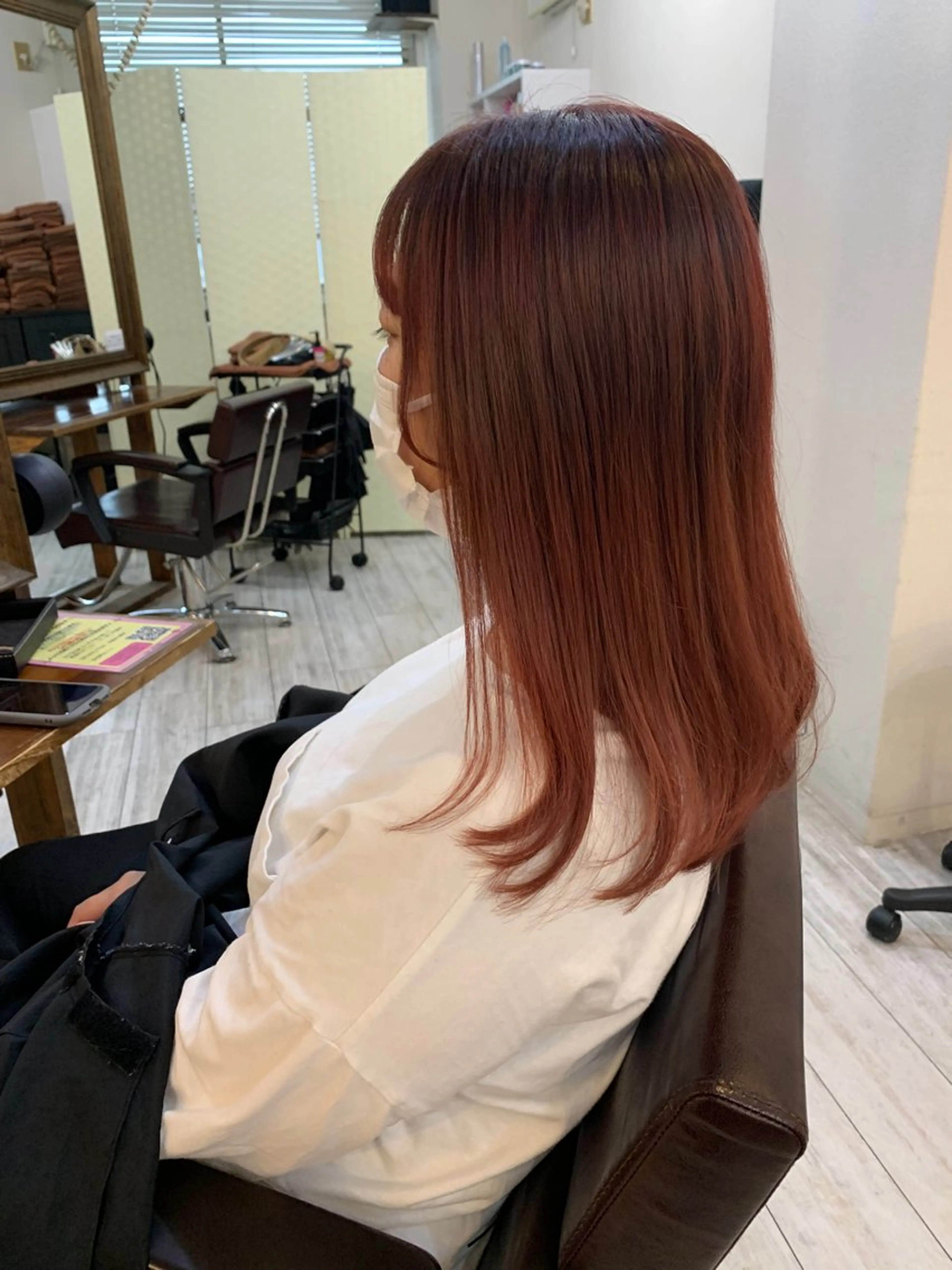 セミロング Dear所属・Dear 秋田有美のヘアスタイル