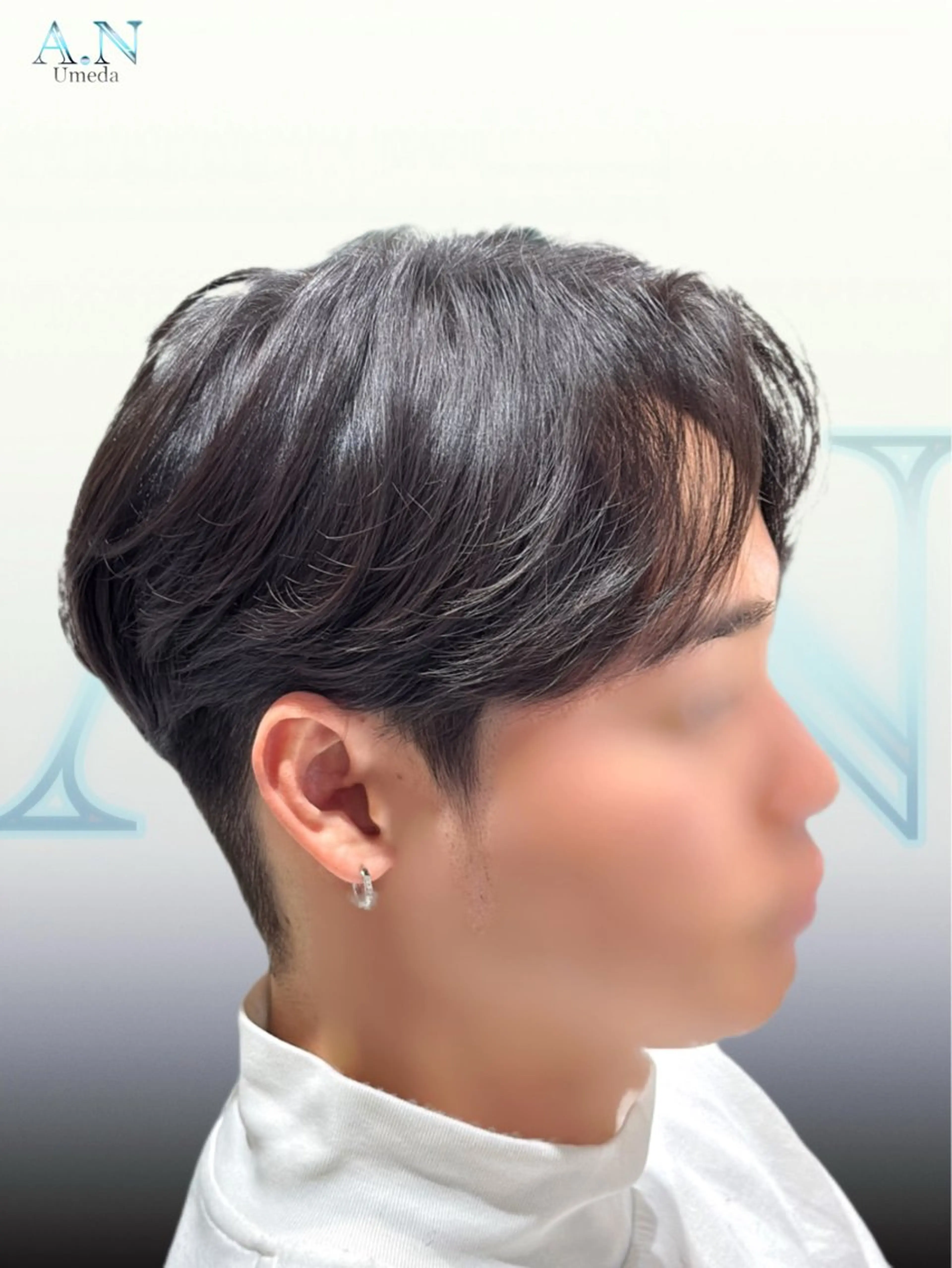 ショート パーマ メンズ カット パーマ 似合わせカット/韓国 特化/梅田/Eveのヘアスタイル