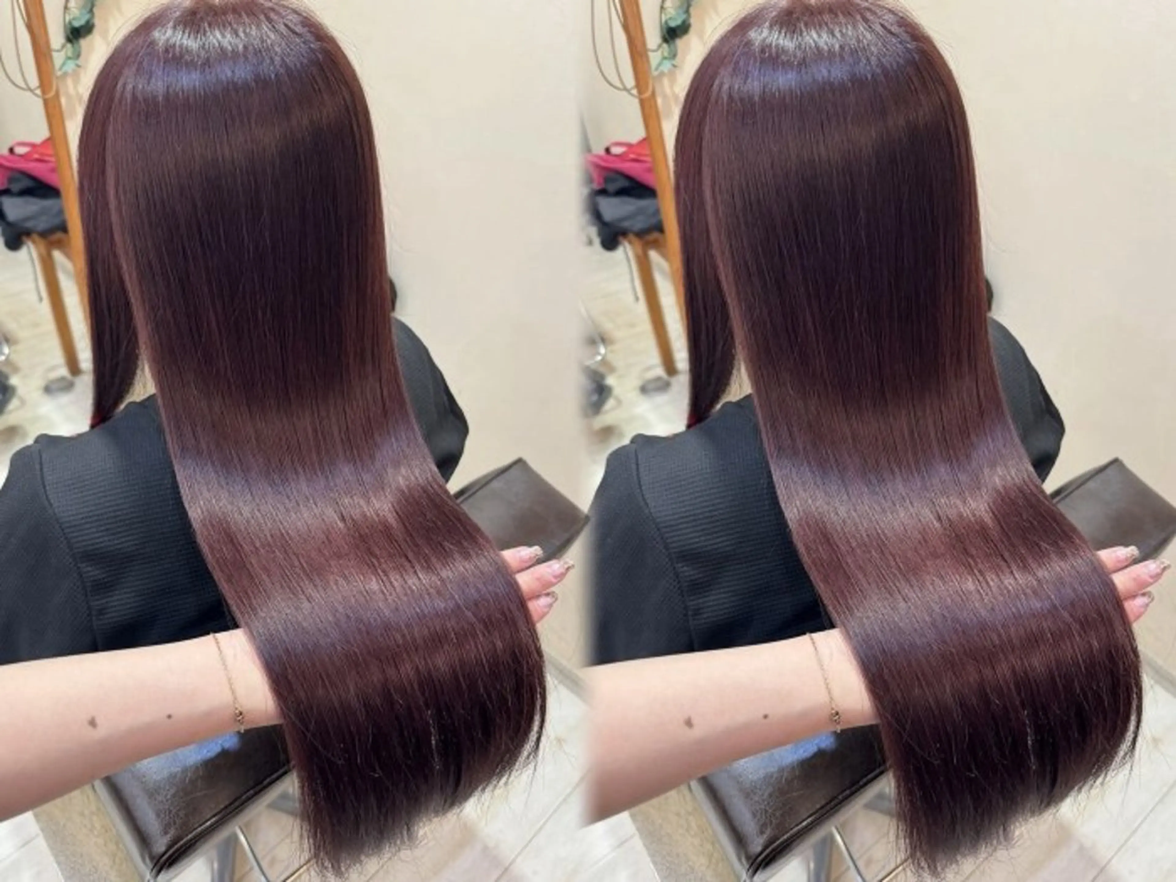 【8月11日限定】ツヤ髪ストレート➕カット✂️➕トリートメント🫧の写真