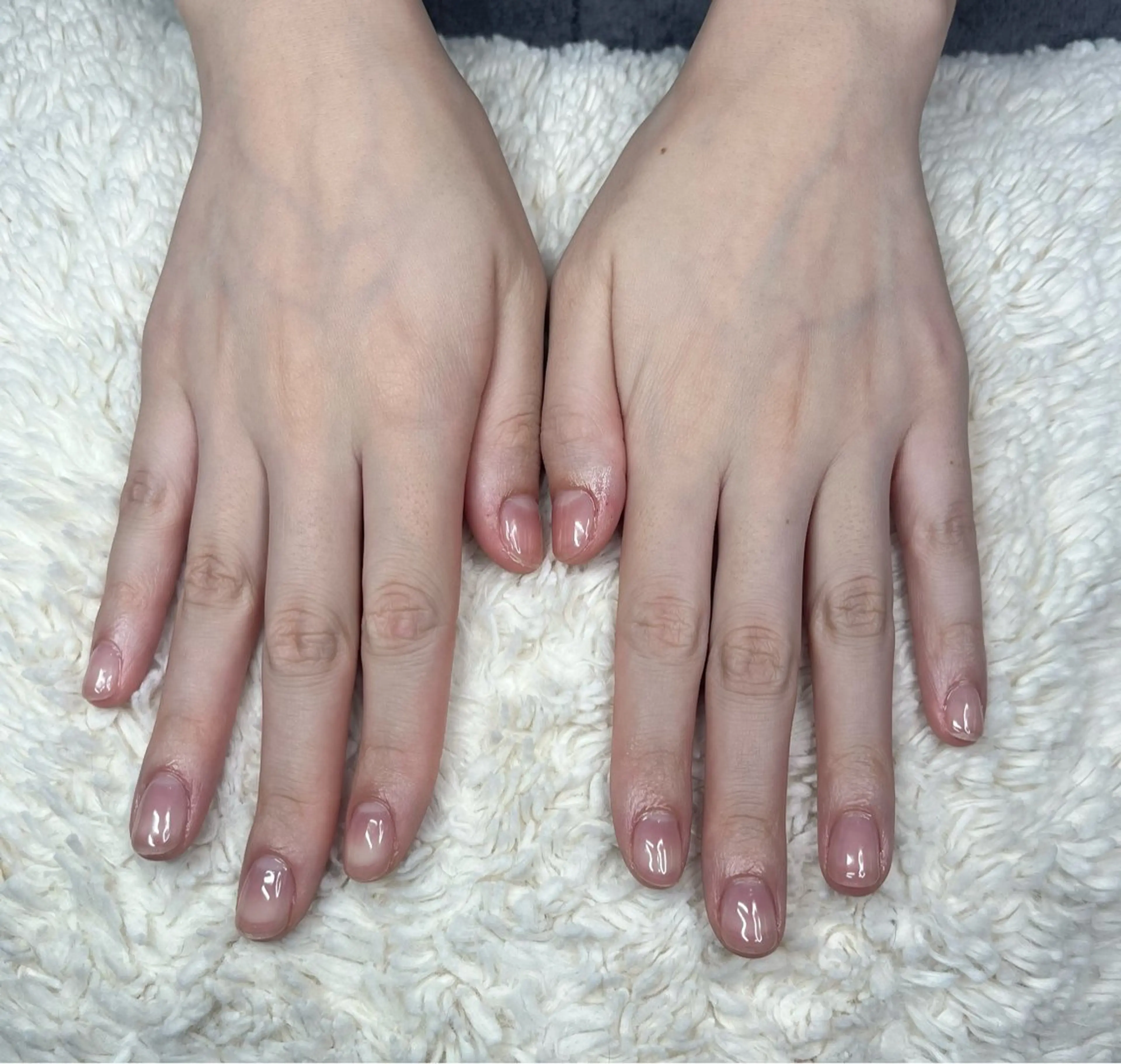 ネイル クリアネイル nailroom HARU.のネイルデザイン