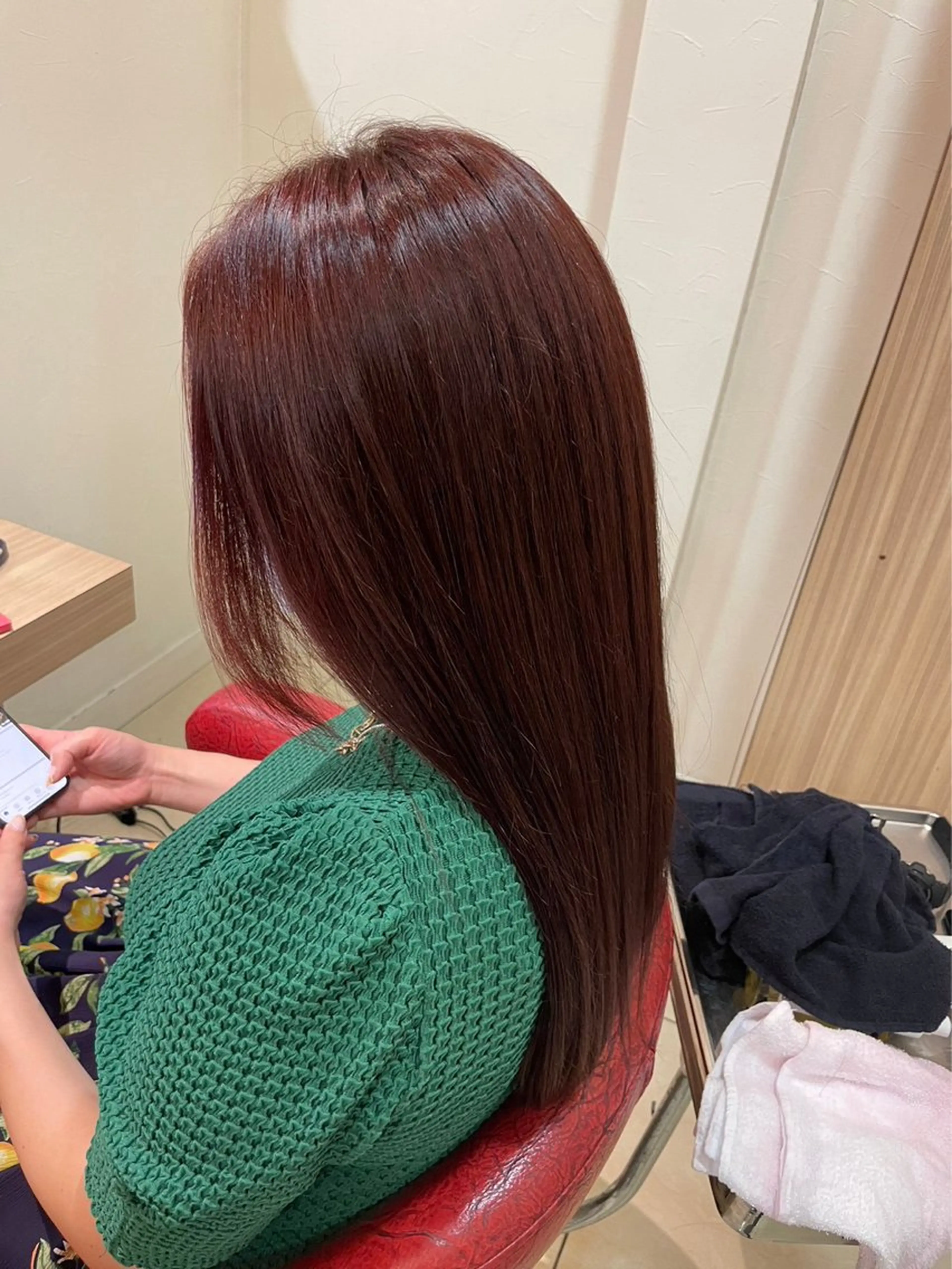 ロング 長谷川 啓吾のヘアスタイル