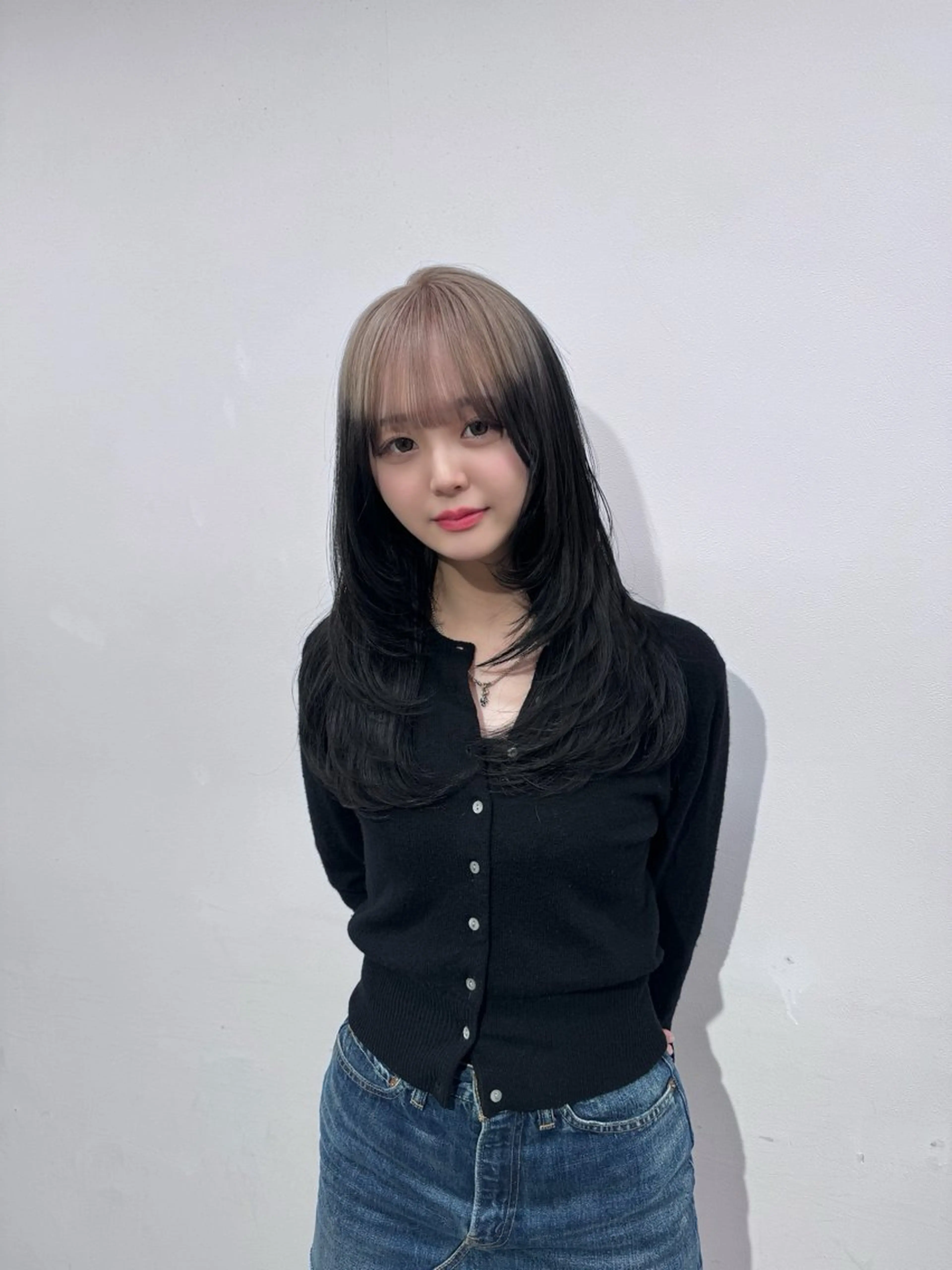 ロング 🥀ワンホン風暖色 カラーRISA🥀のヘアスタイル