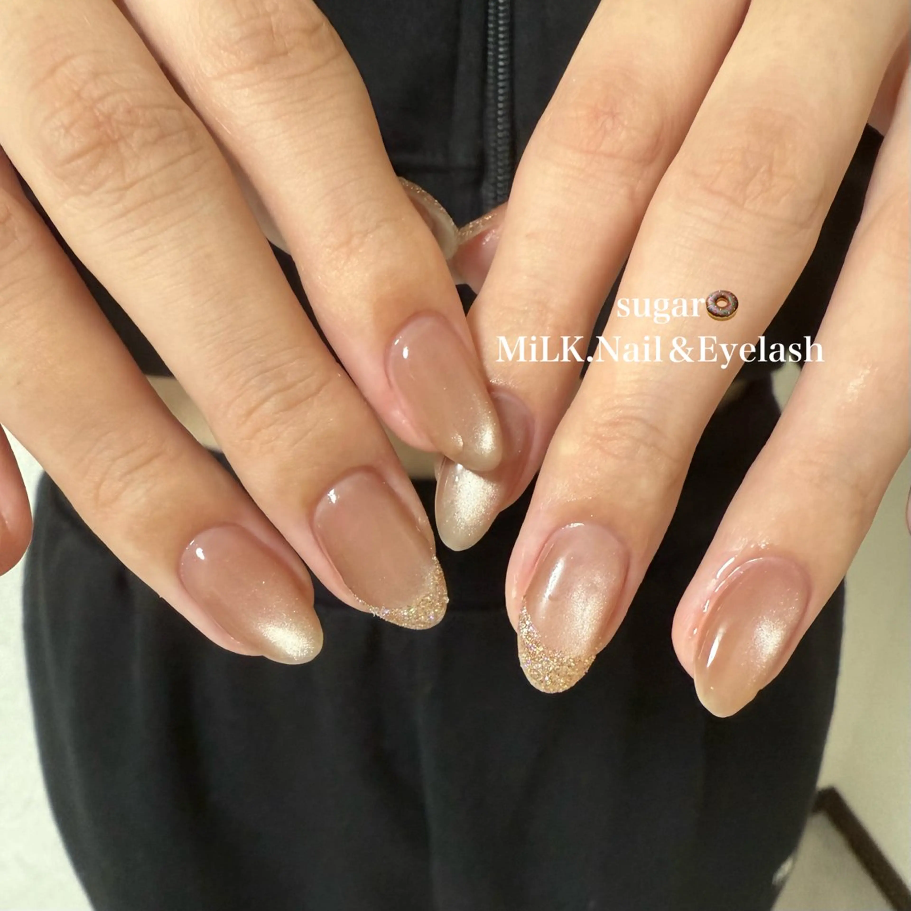 ネイル ハンドネイル MiLK.   Nail&Eyelash所属・MiLK. wakaのマツエク・マツパデザイン