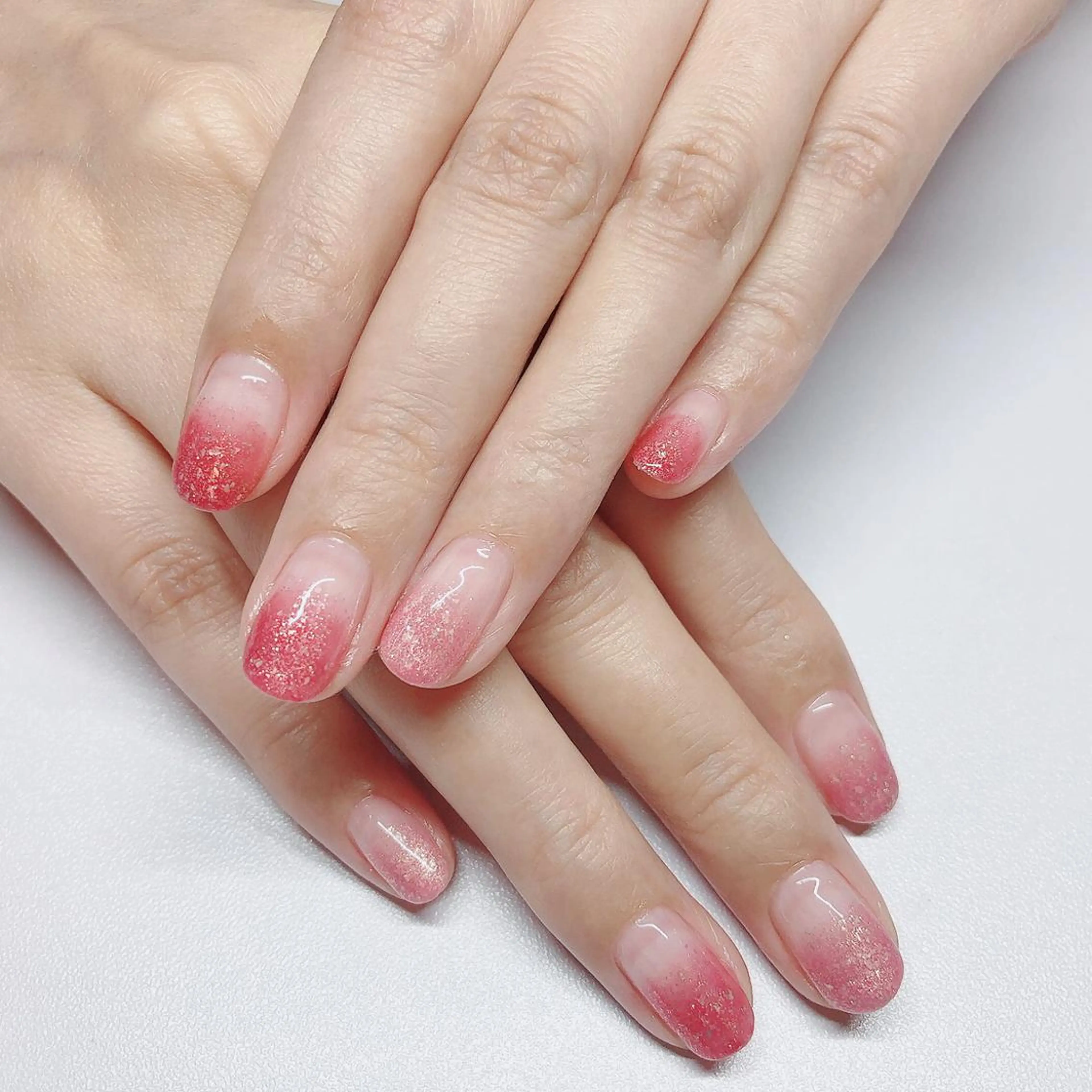 ネイル グラデーション キラキラネイル ラメ(グリッター) ラメグラデーション Nail salon Aby所属・sugo misatoのその他イメージ