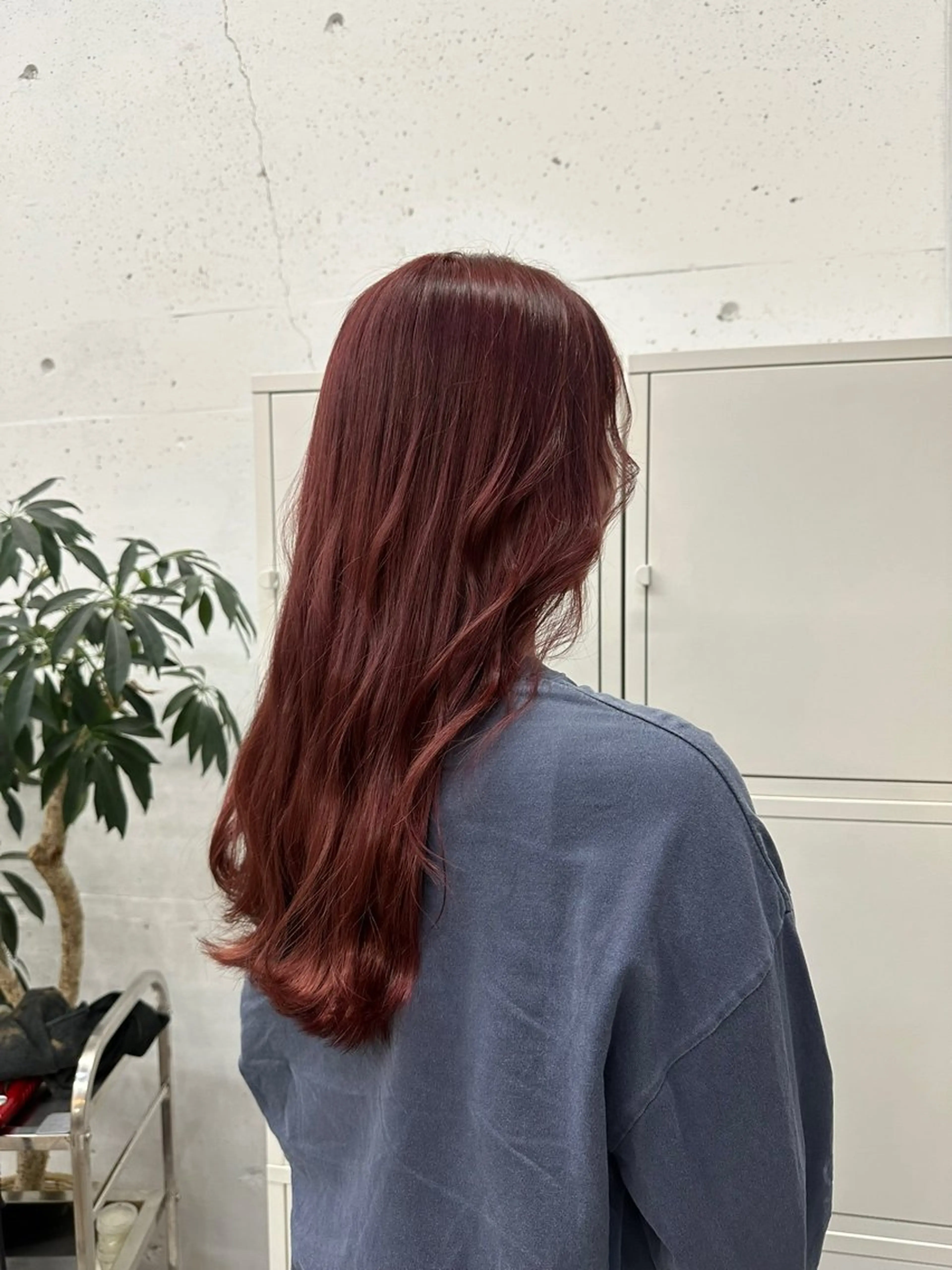 ロング カラー MUKU ひかるのヘアスタイル