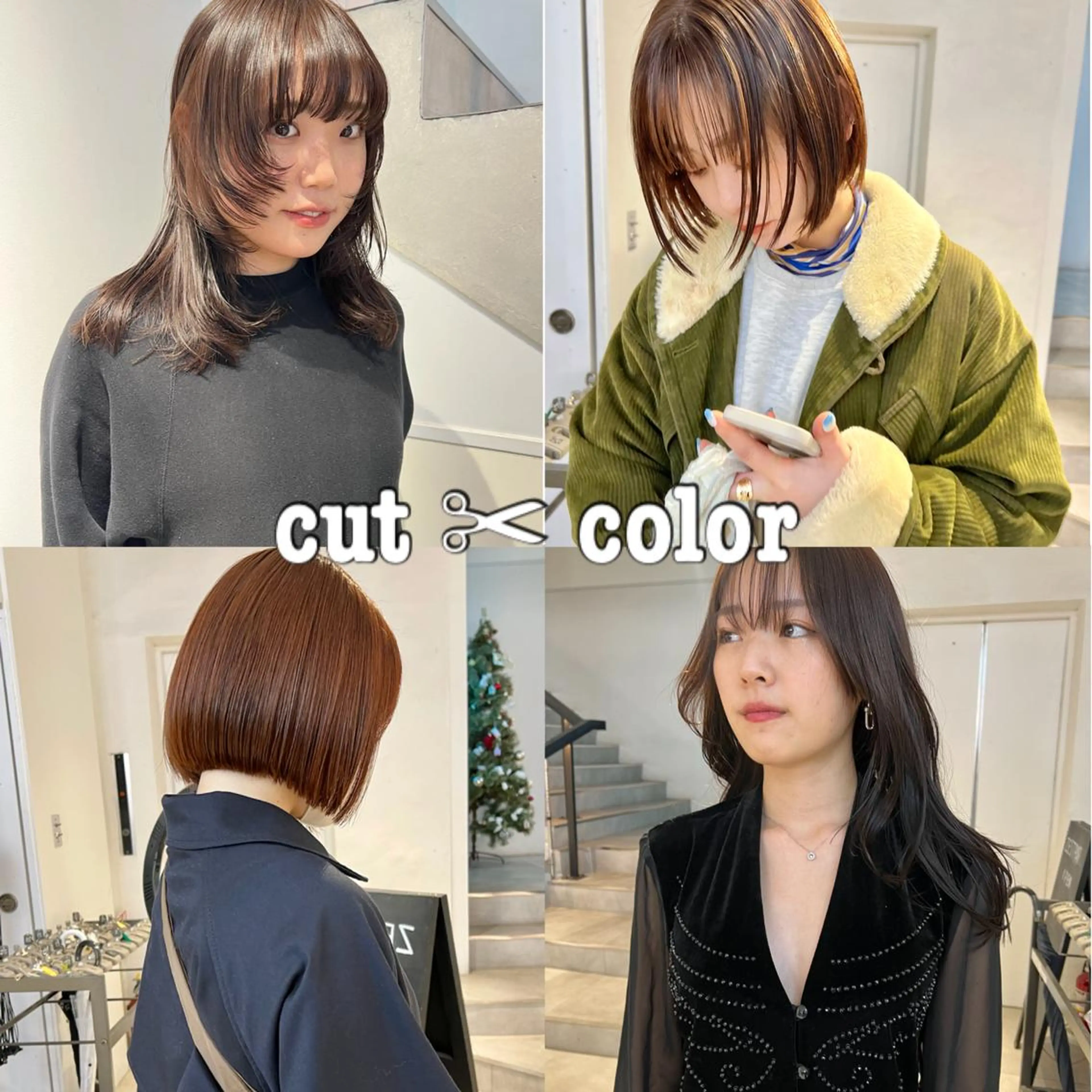 ショート カラー ショートヘア 顔周りカット/透明感 カラー✂️MEIのヘアスタイル