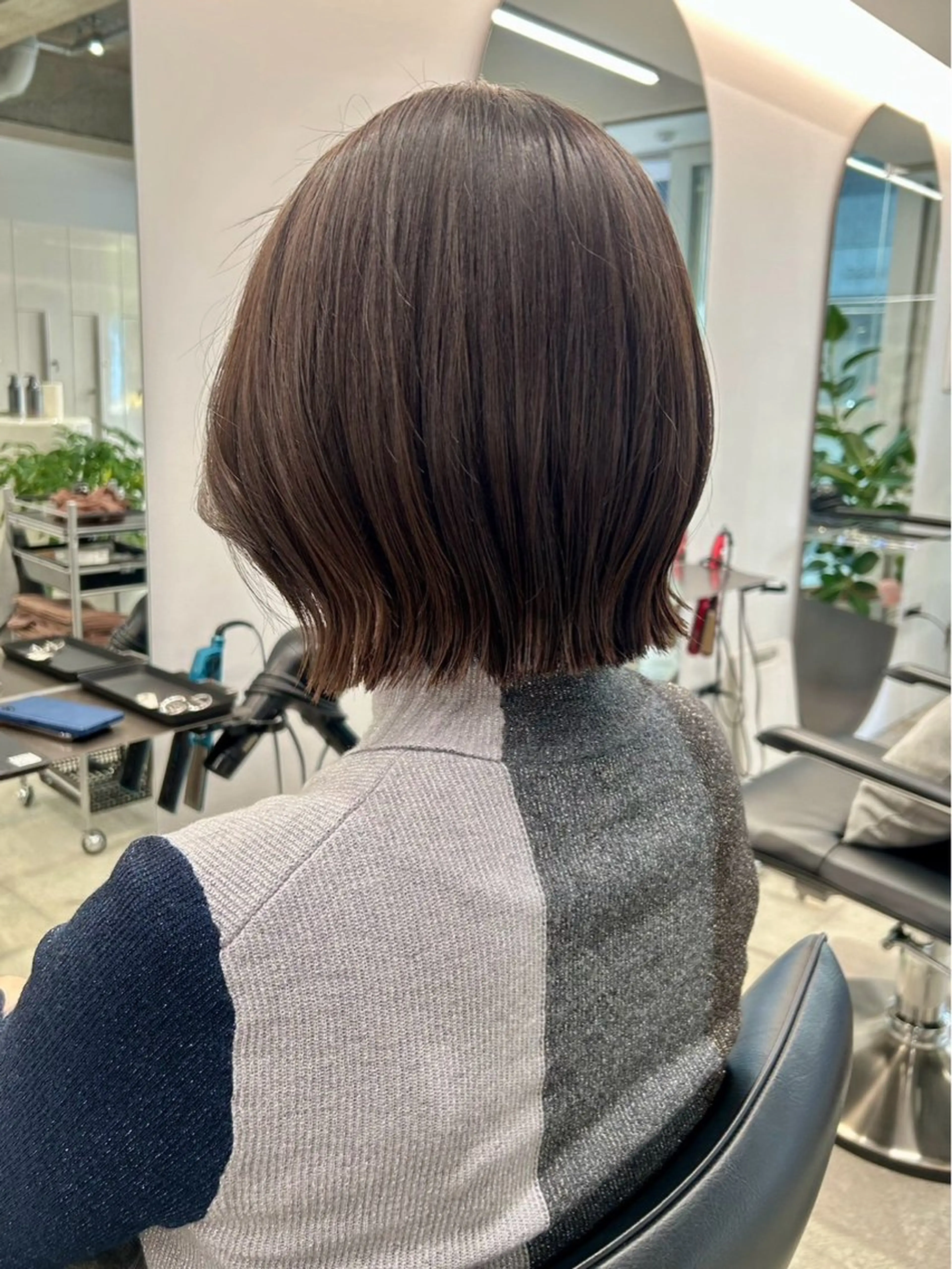 ミディアム 💫anショートボブ /カラー【日本橋】のヘアスタイル
