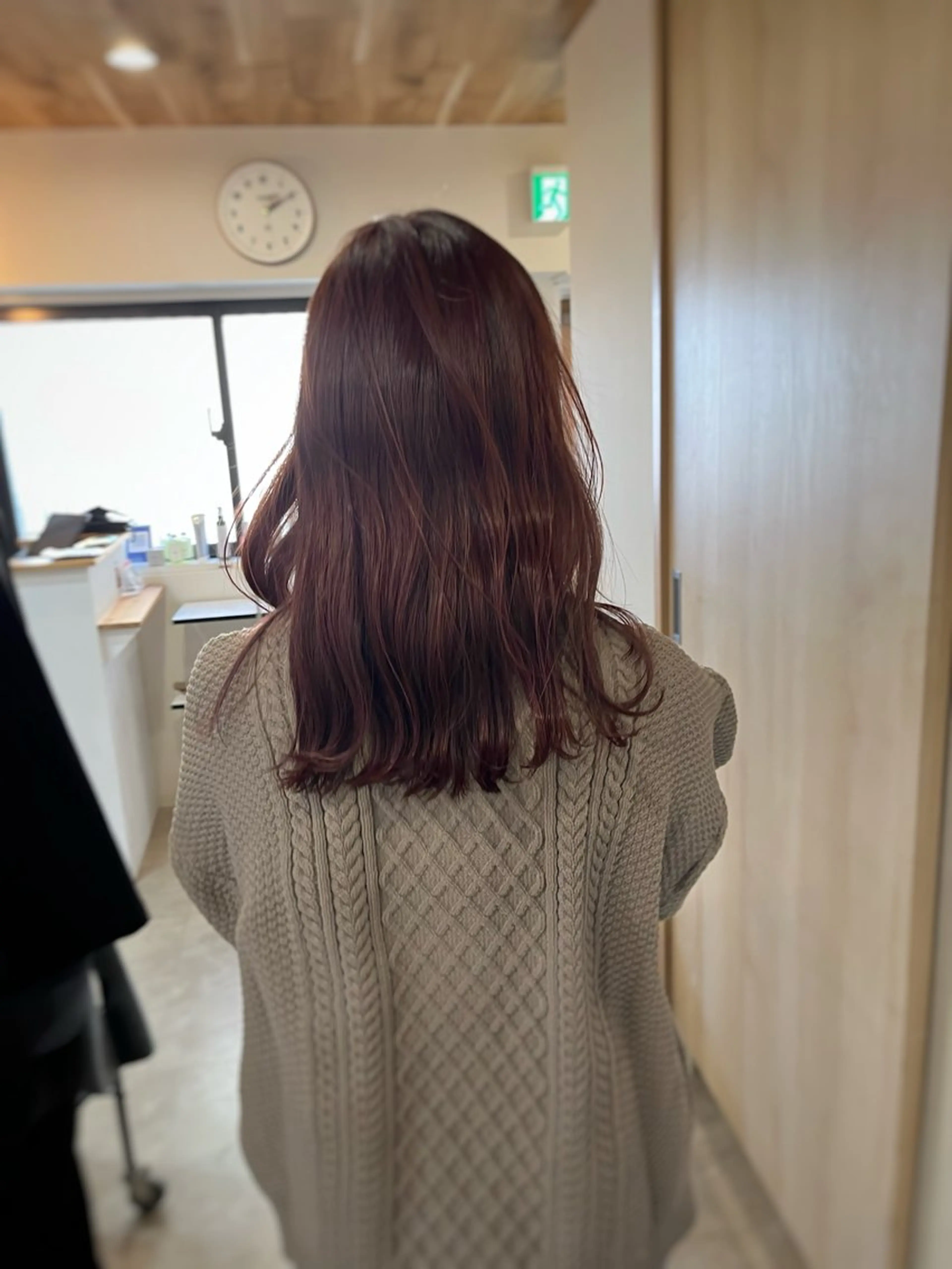 セミロング カラー 下石怜子/レイヤー/ 透明感カラーのヘアスタイル