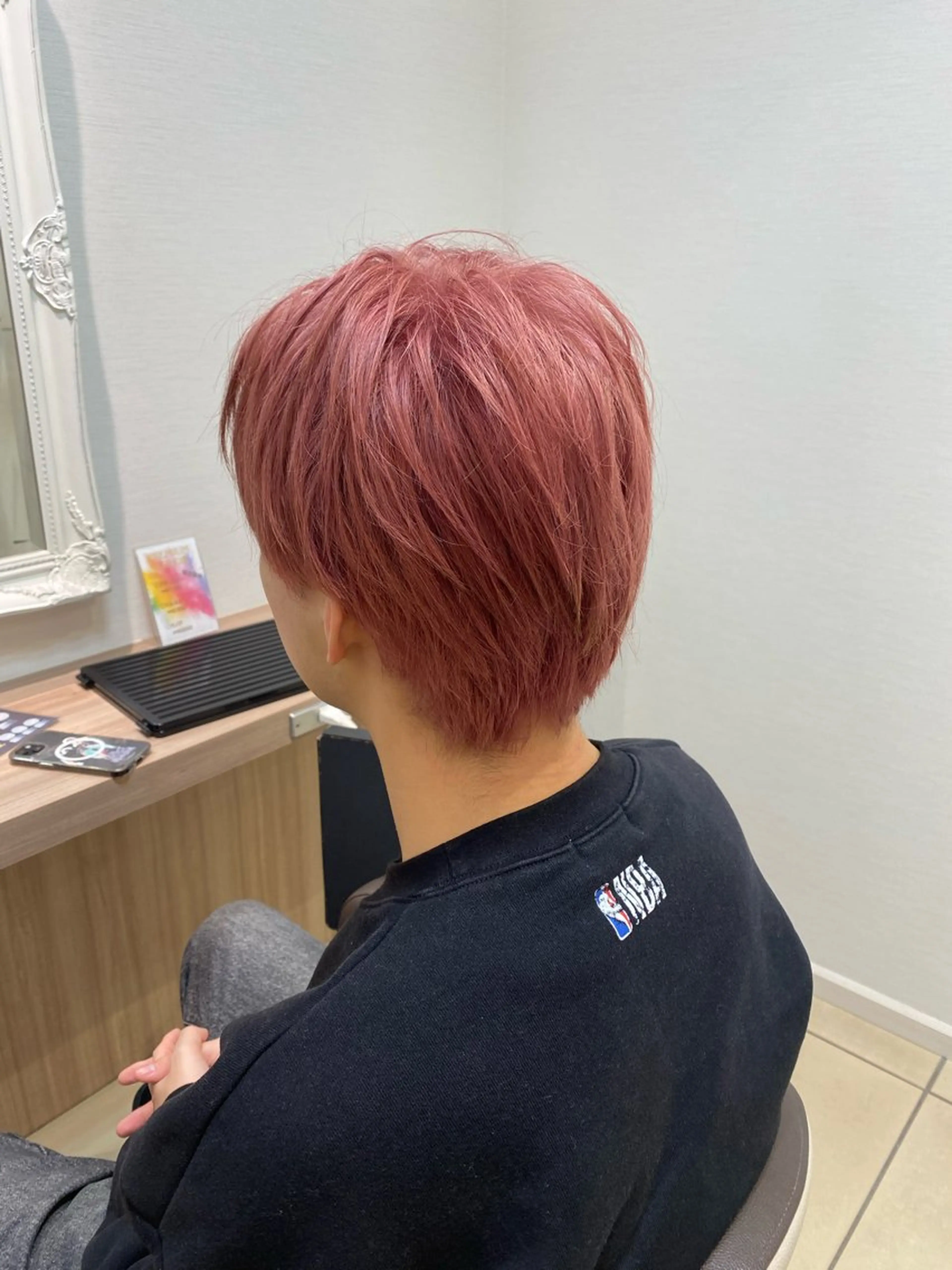 カラー ピンクカラー カット ヘアカラー カラー✨縮毛矯正/ 松井克樹のヘアスタイル