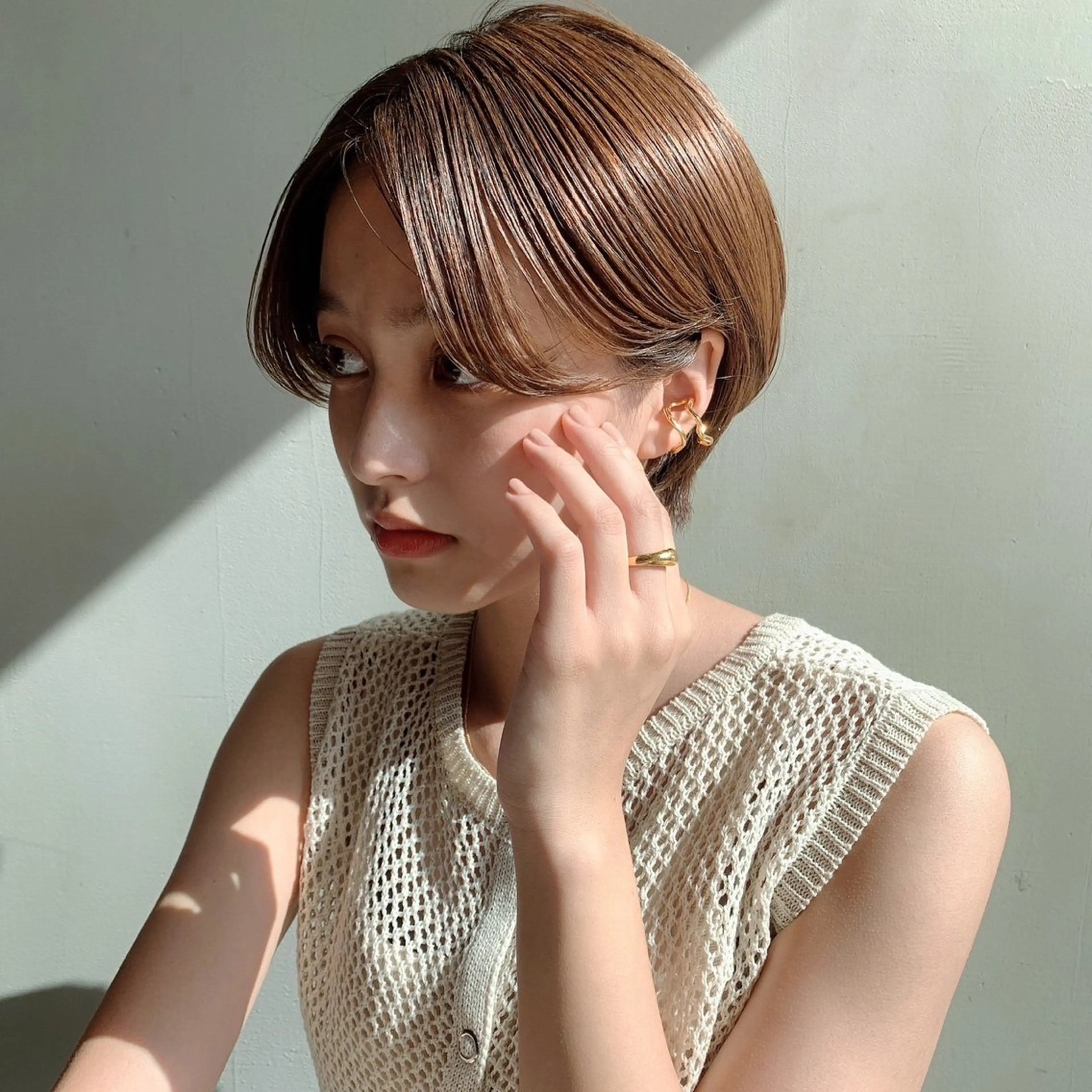 ショート BIANCO北堀江 AKANEのヘアスタイル