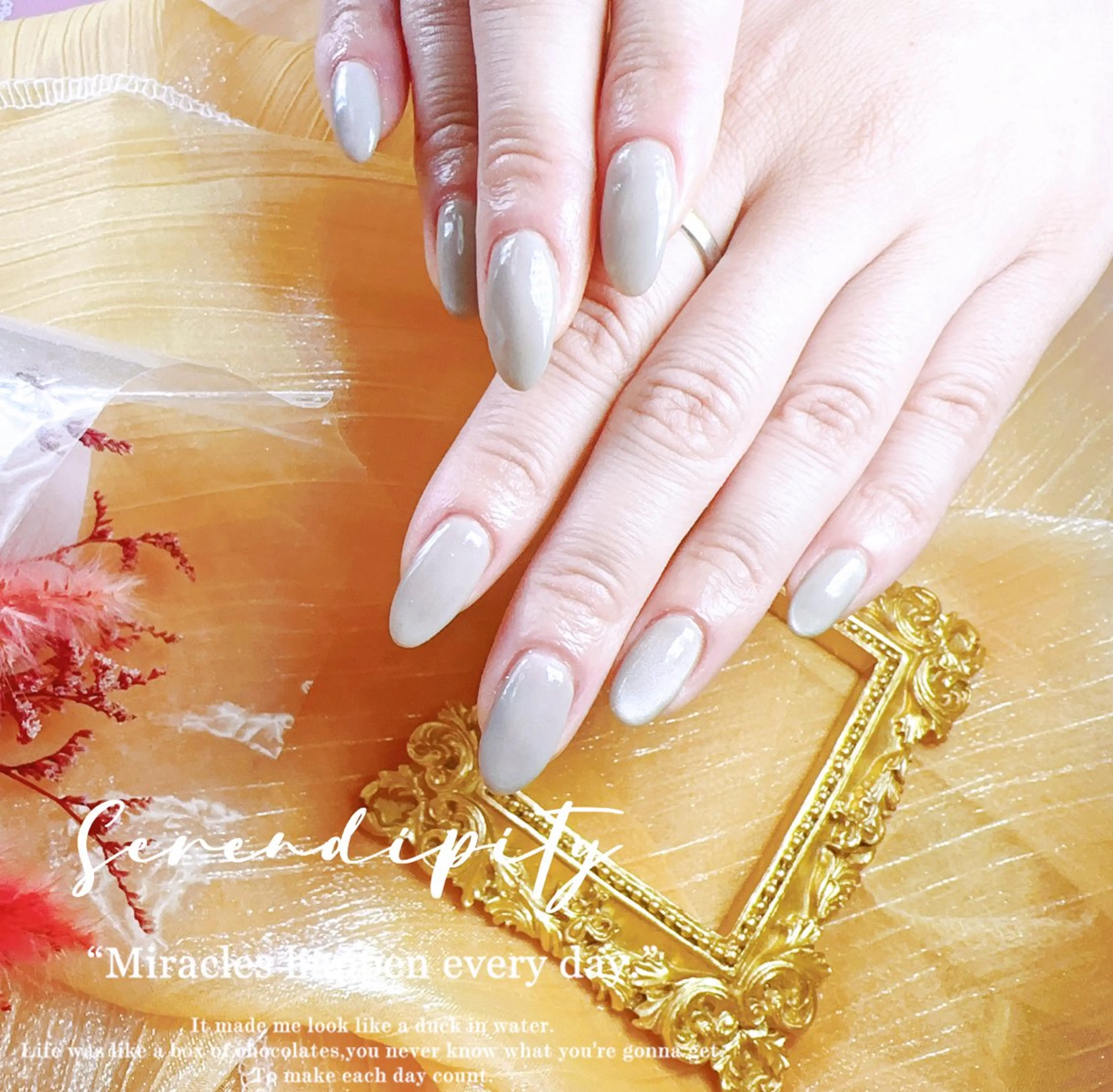 ネイル マグネットネイル 美人計ネイルサロン所属・中山 美月のネイルデザイン