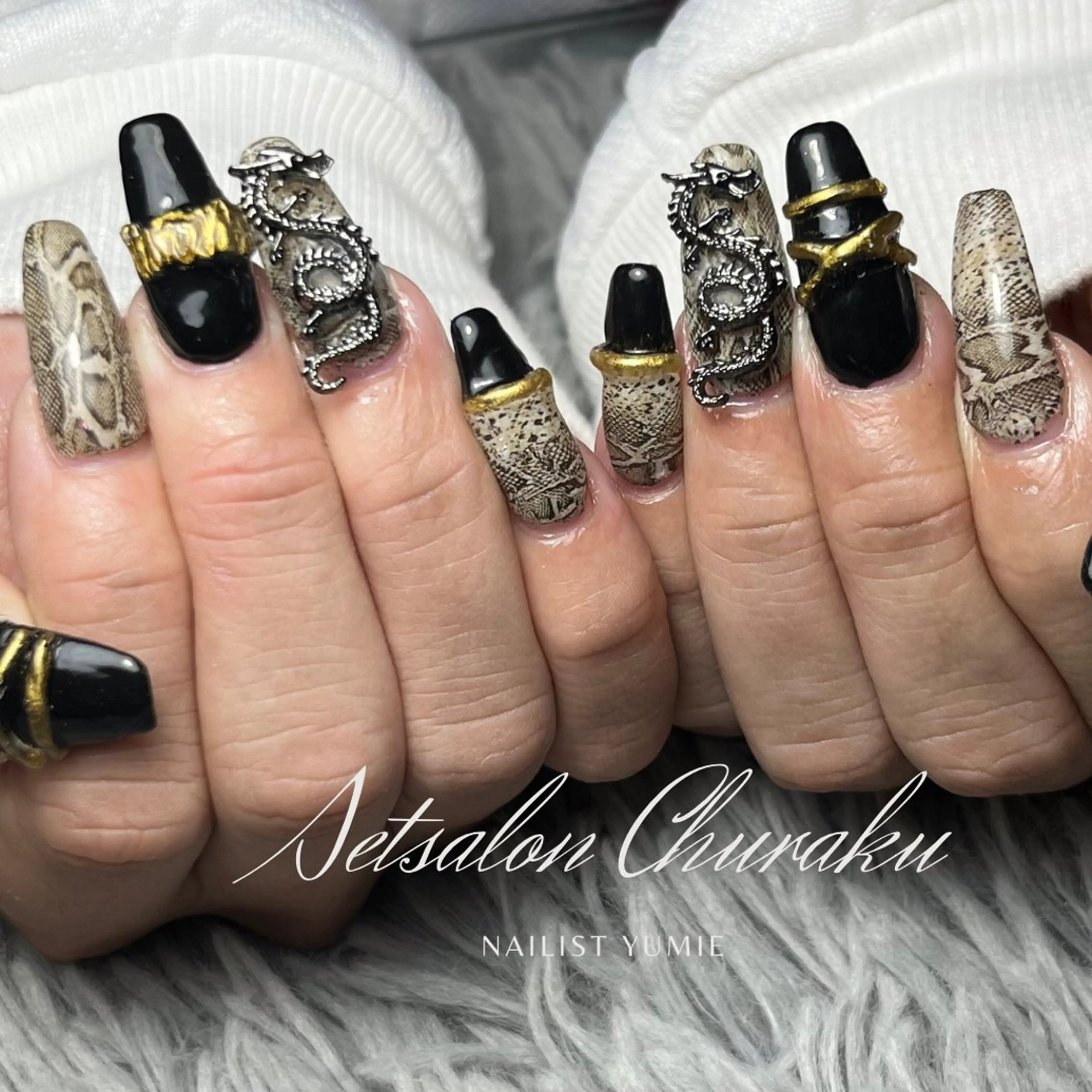ネイル 持ち込み ハンドネイル Setsalon Churaku Nailist Yumie所属・【沖縄市安慶田】 🤍Yumieのネイルデザイン