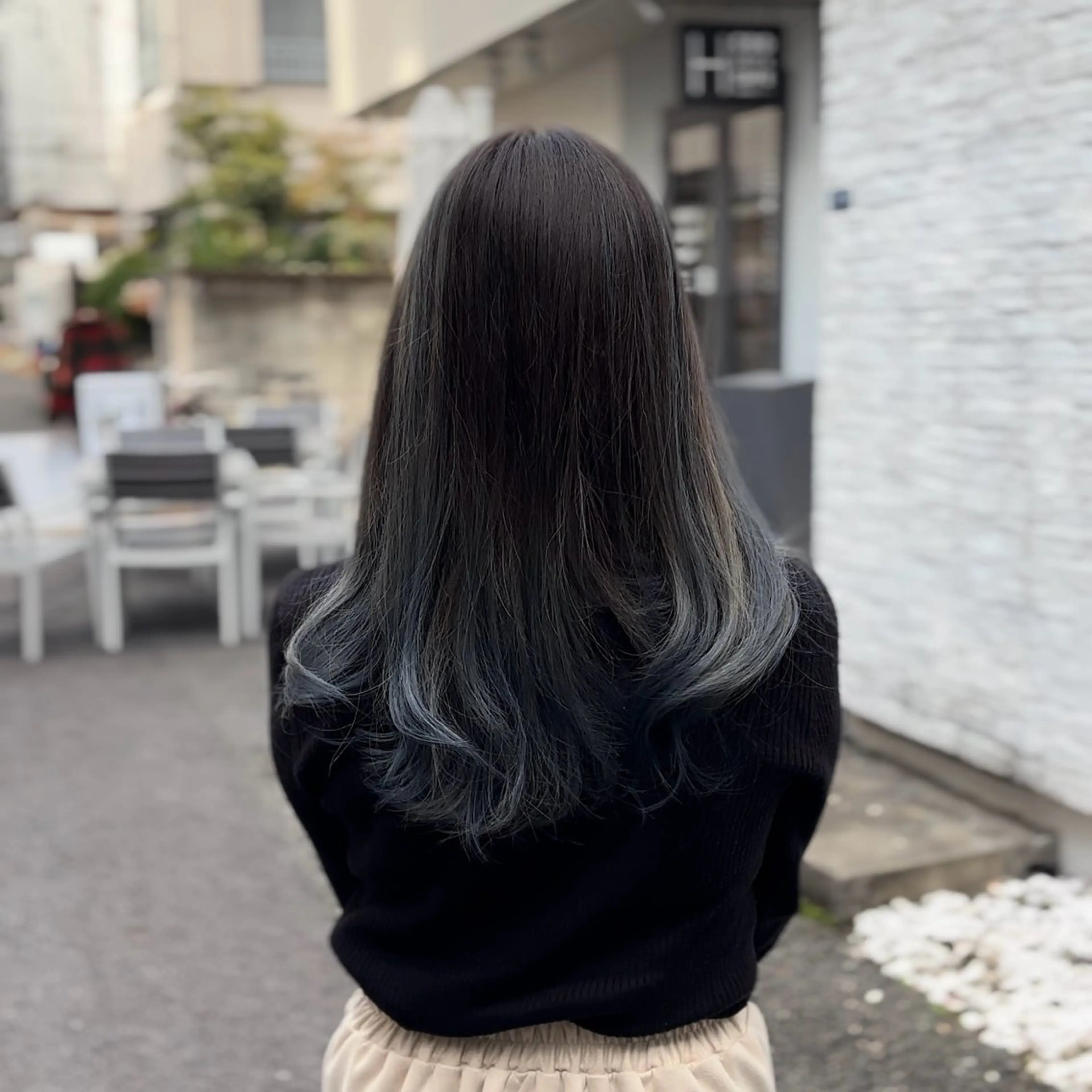 ロング カラー ヘアカラー トリートメント SHO 👻原宿 /艶カラーのヘアスタイル