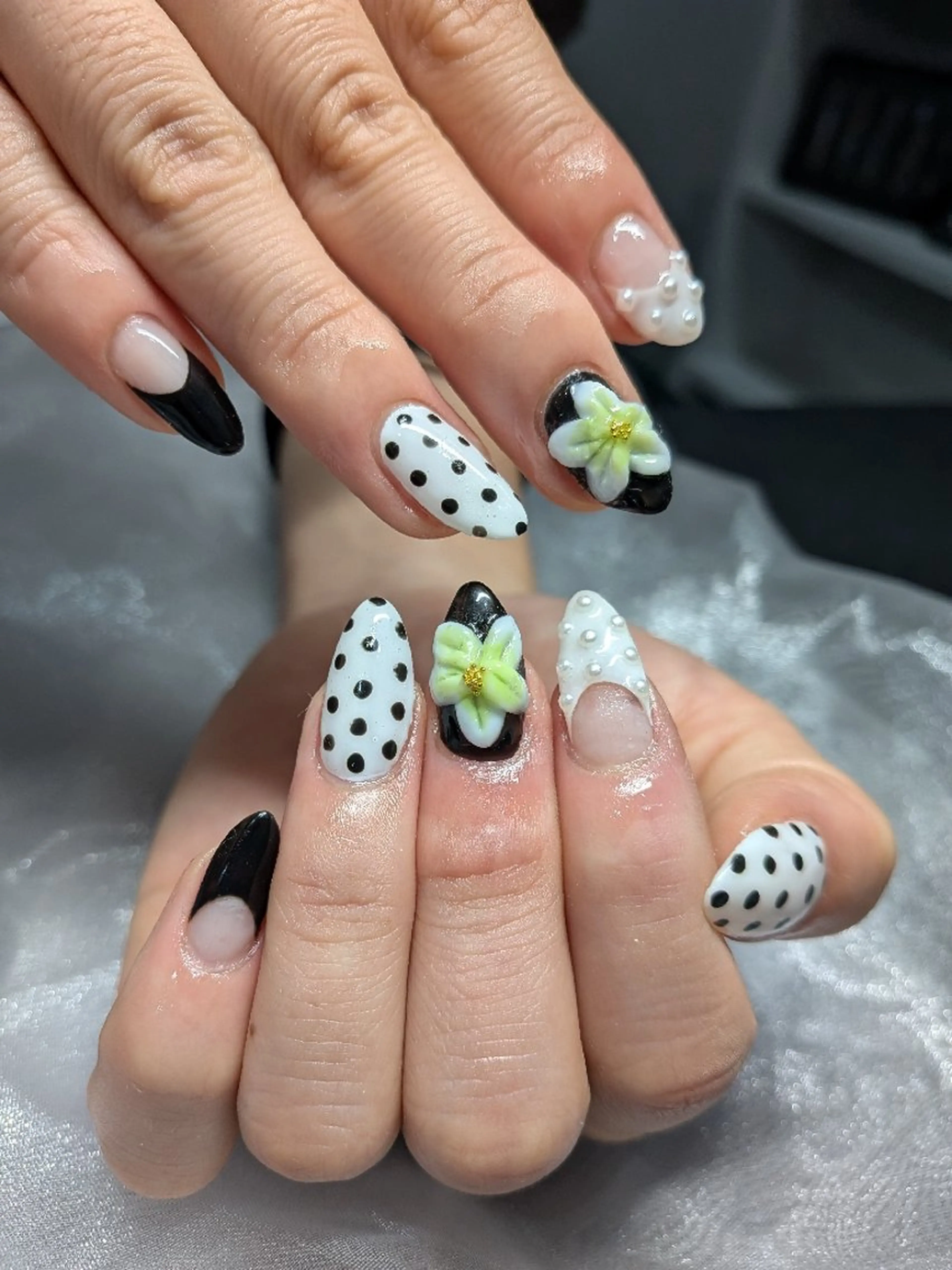 セミロング ハンドネイル salon  Liange所属・La maharo YUのネイルデザイン