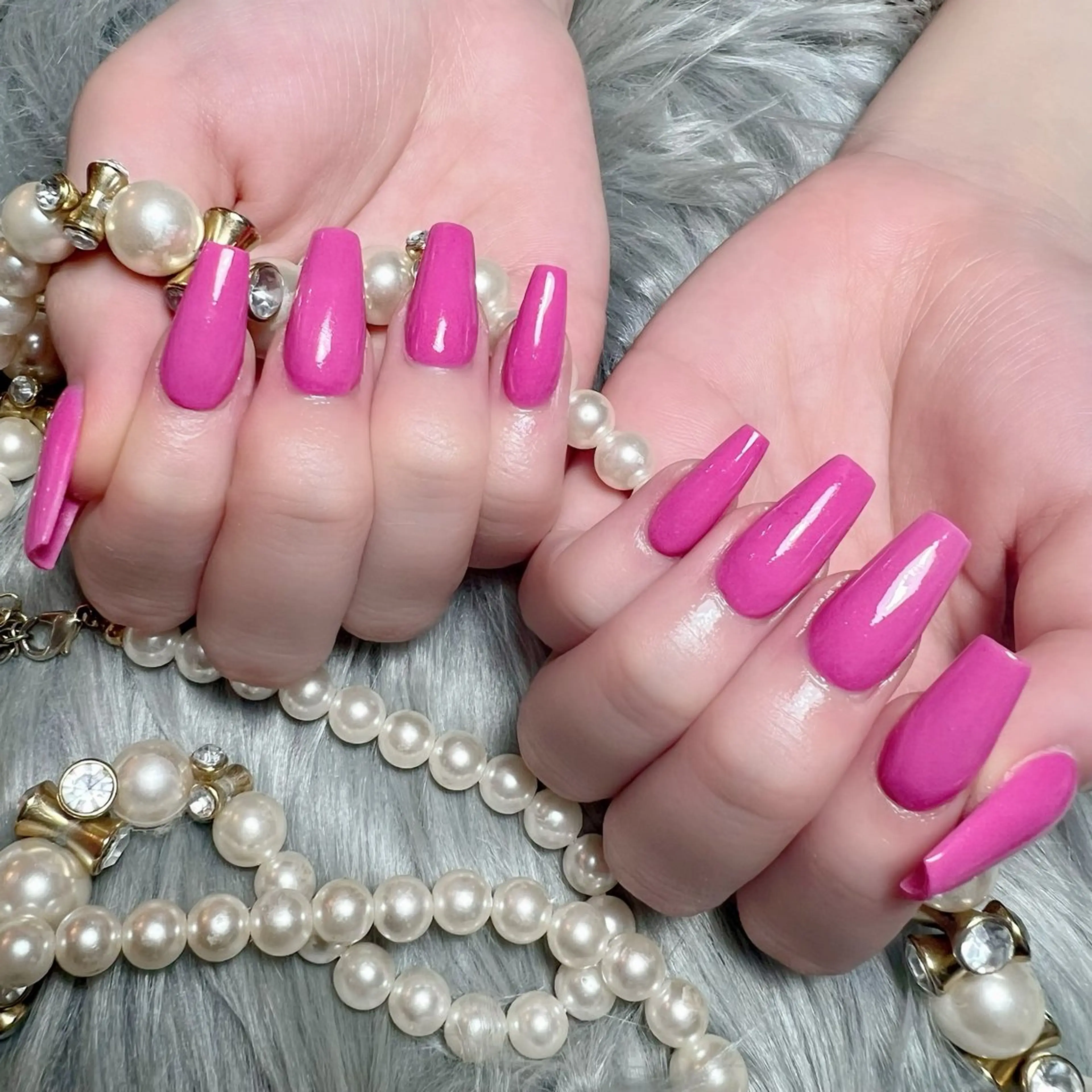 ネイル ワンカラーネイル スカルプネイル ハンドネイル feel ♡︎ remiのネイルデザイン