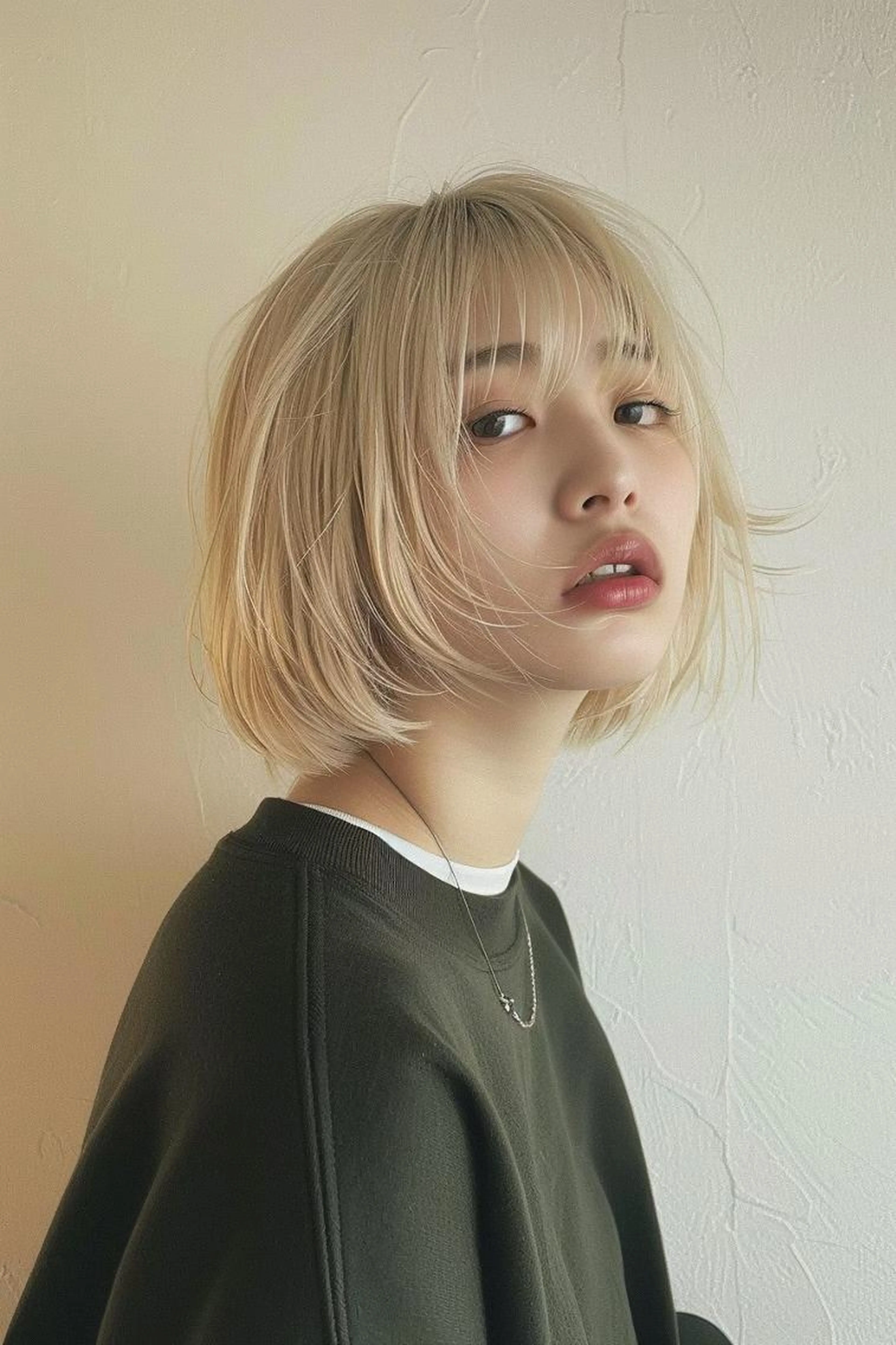 ケアブリーチorハイライト+フルカラー+最新3STEPトリートメント→15500→11900の写真