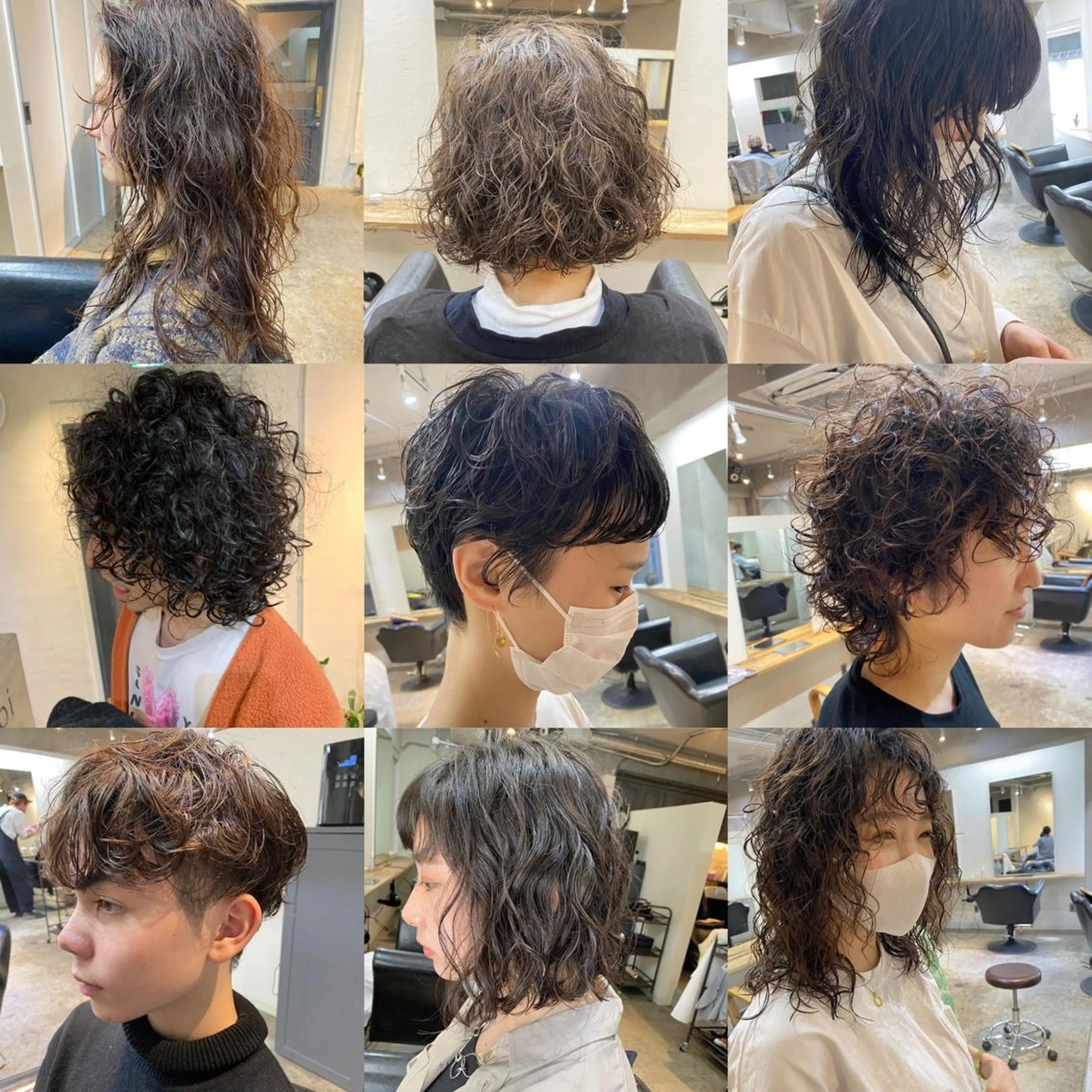 ショート パーマ カット パーマ トリートメント 🧼柴田 健太郎🧼のヘアスタイル