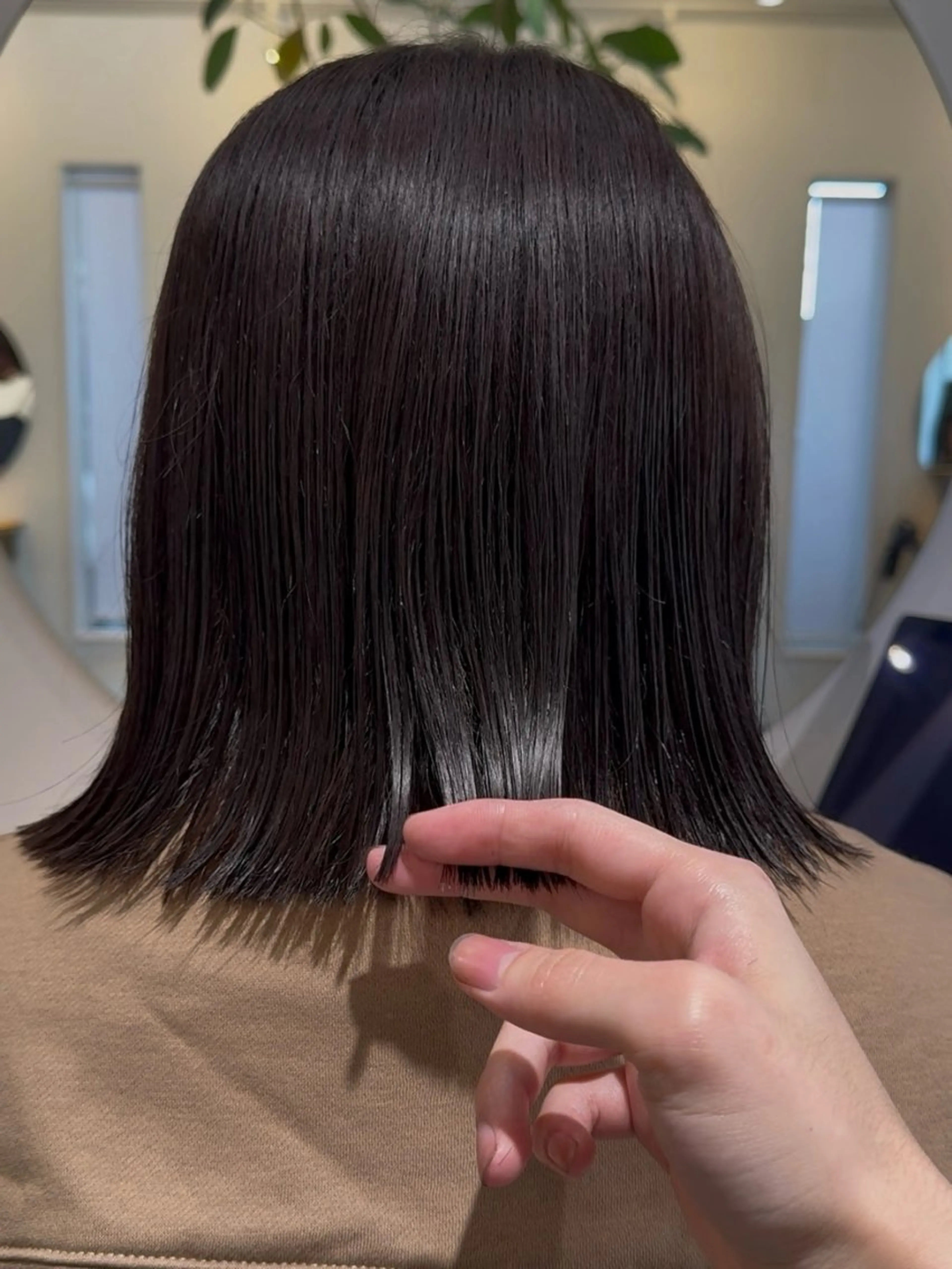 ショート カラー ヘアカラー トリートメント こもり なおやのヘアスタイル