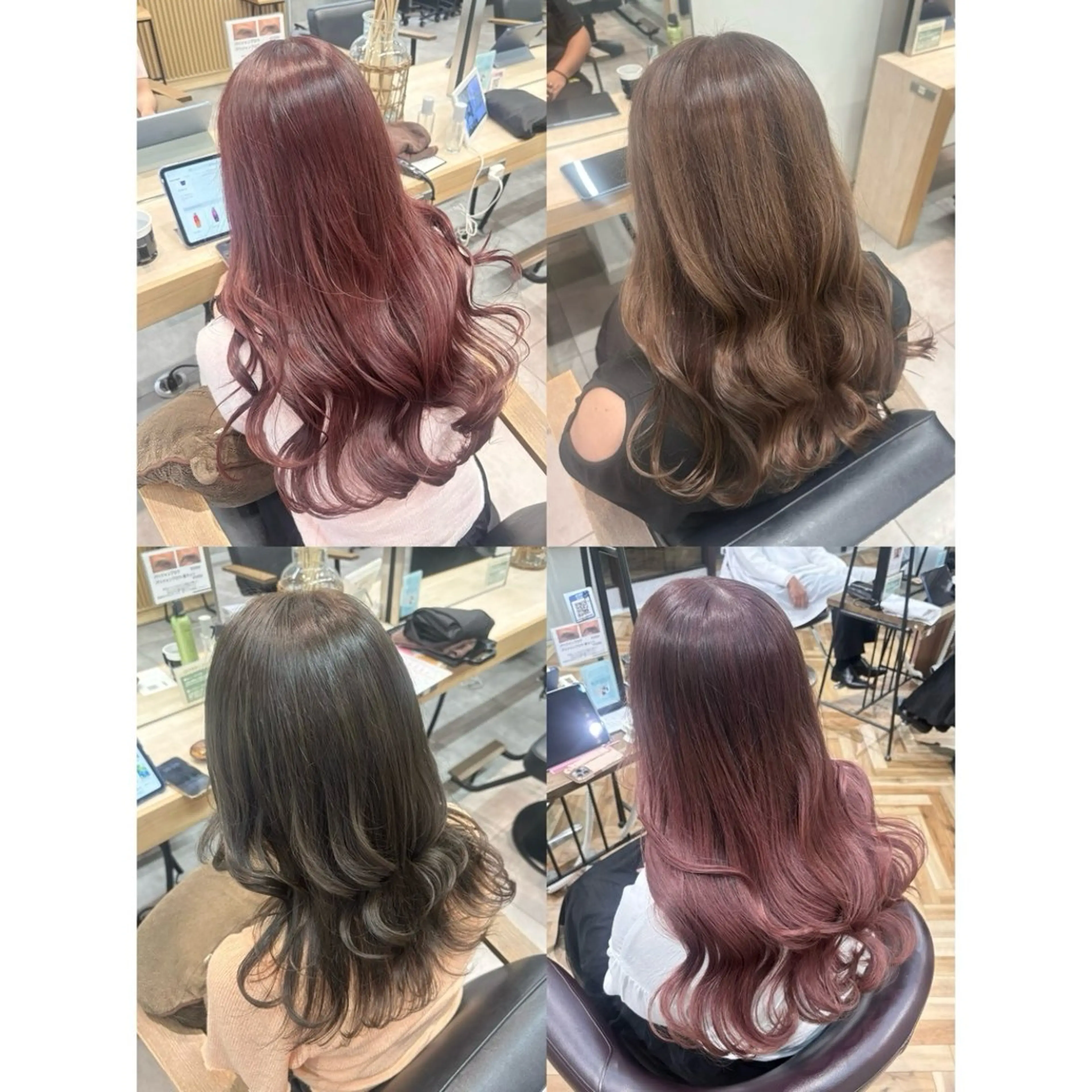 【コテ巻き仕上げ🎀】ふんわり可愛いカールに🪞の写真