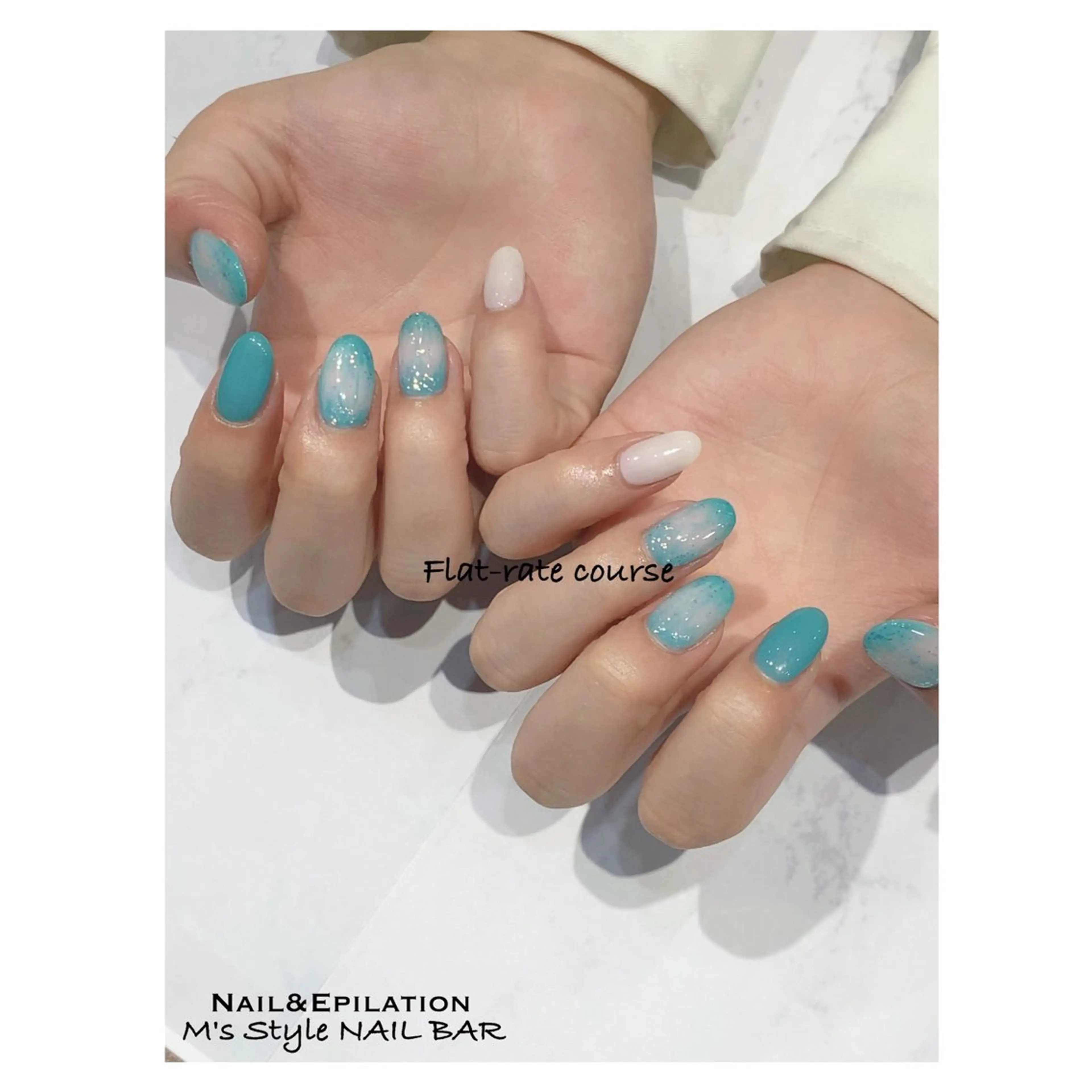 ネイル 成人式 フットネイル フレンチネイル ジェルネイル 韓国ネイル ハンドネイル M's Style NAIL BARのエステ・リラクイメージ