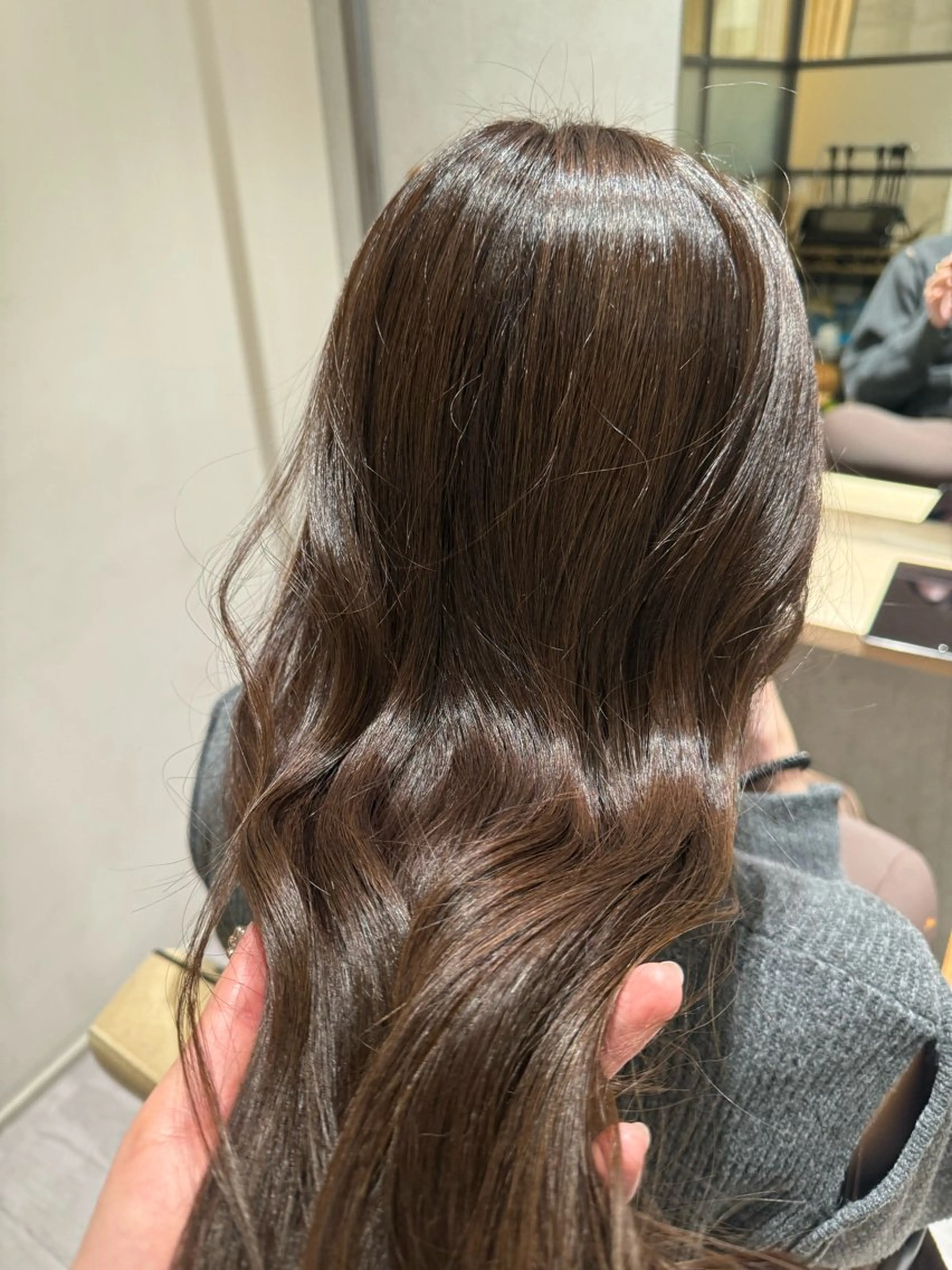 ロング カラー ブラウンカラー オレンジ Cloe銀座店所属・Mana 🎀　Cloe銀座のヘアスタイル