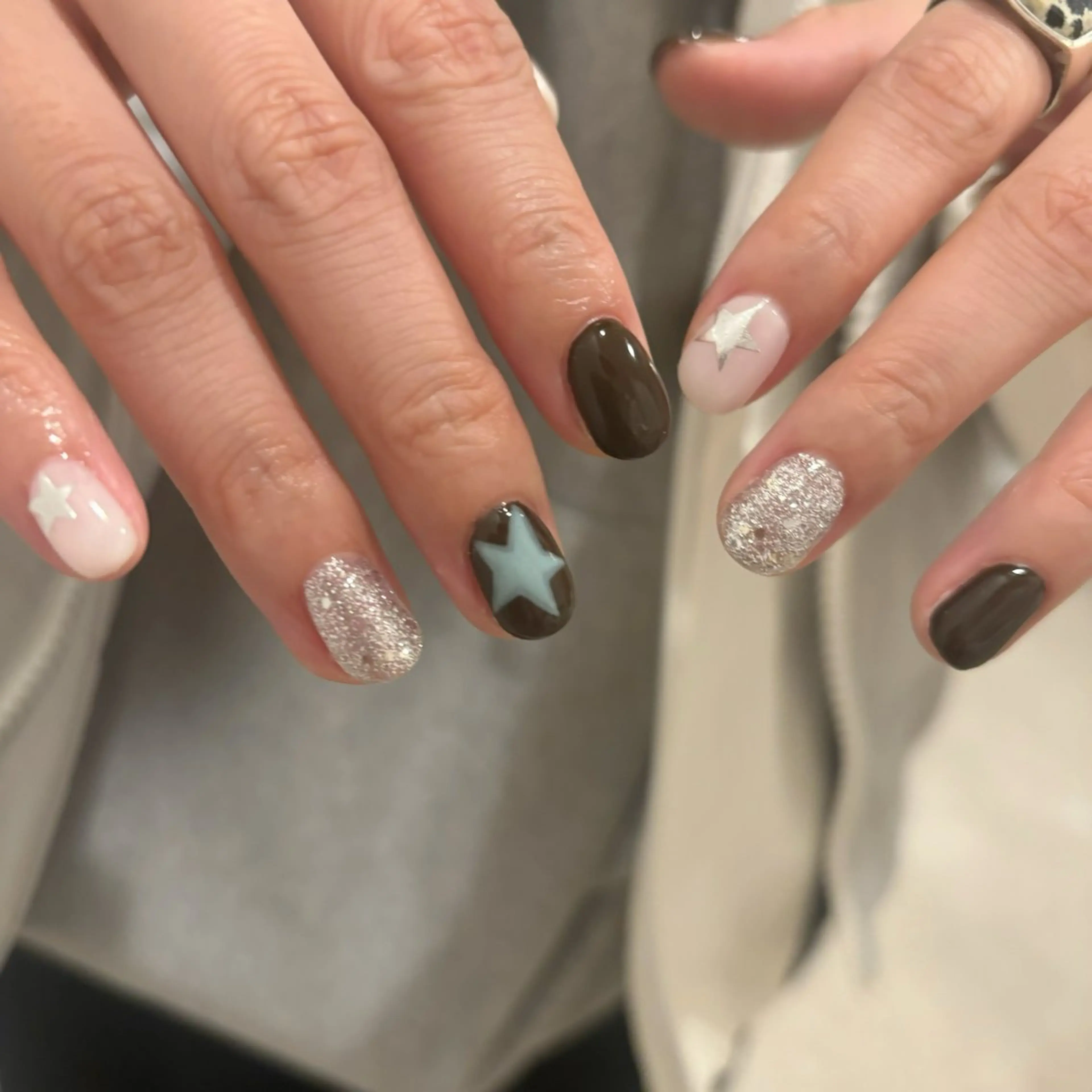 ネイル ハンドネイル nailsalon mooi.外苑前所属・-mooi.- M a h oのネイルデザイン