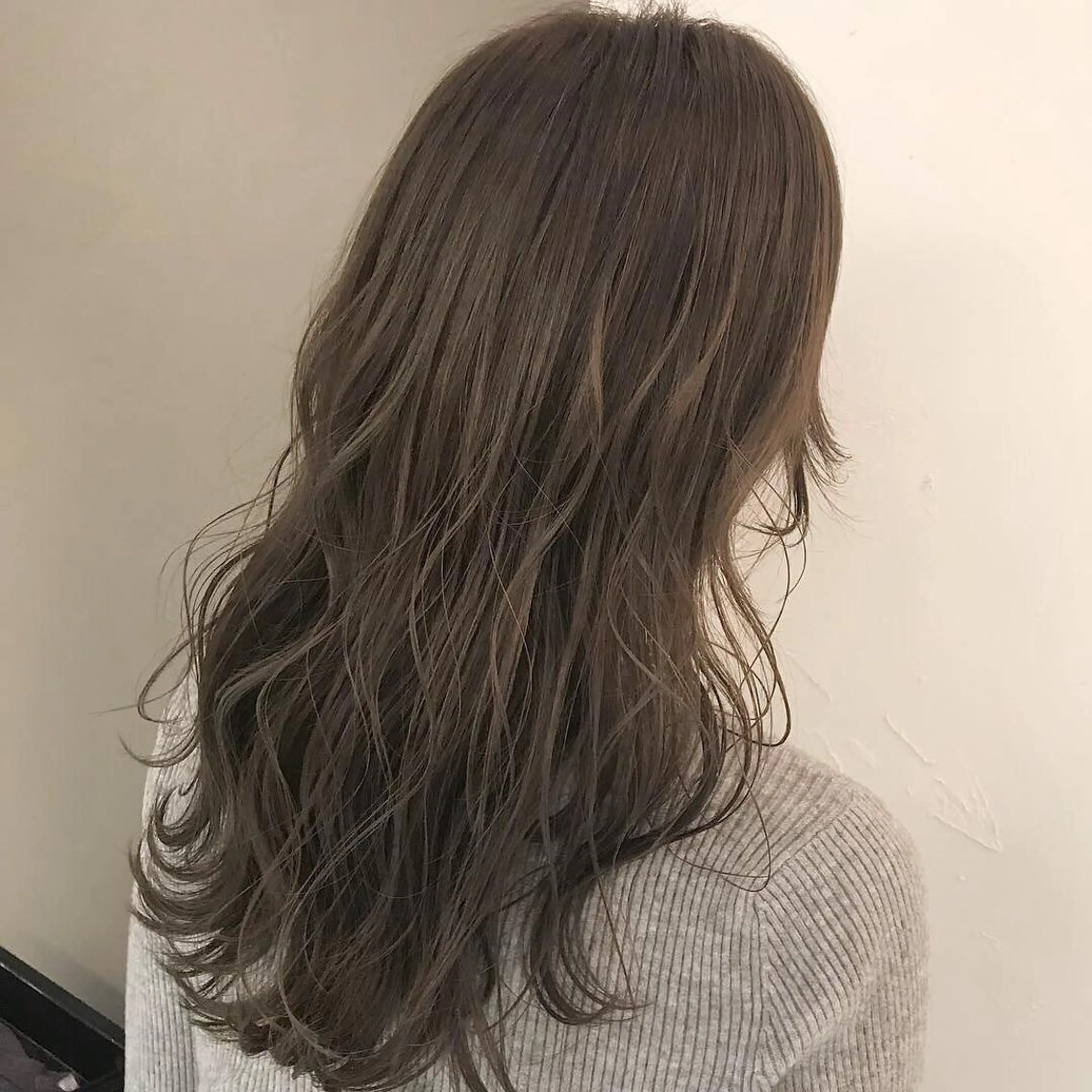 ロング カラー カット ヘアカラー トリートメント 髪質改善will hairdesignのヘアスタイル