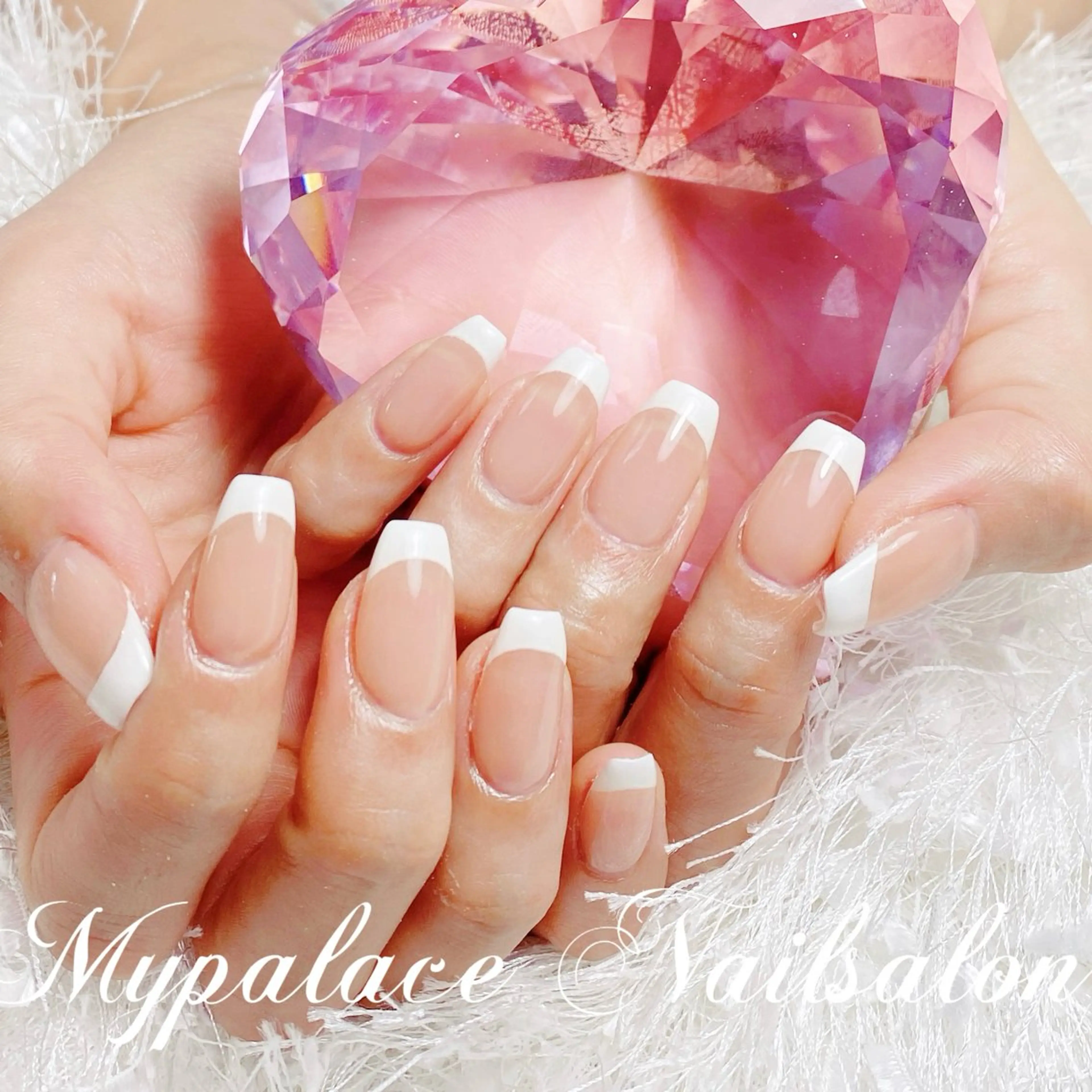 ネイル フレンチネイル スカルプネイル ハンドネイル Yuis Nailスカルプ専門のネイルデザイン