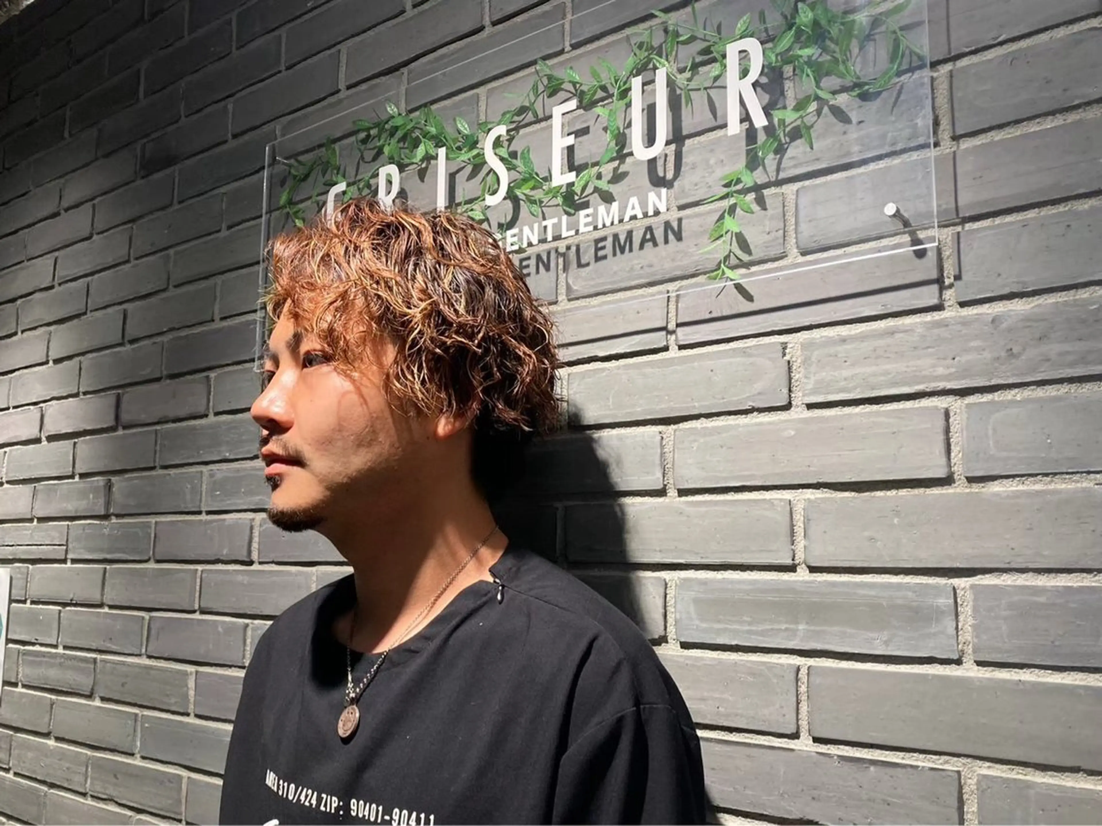 スパイラルパーマの写真