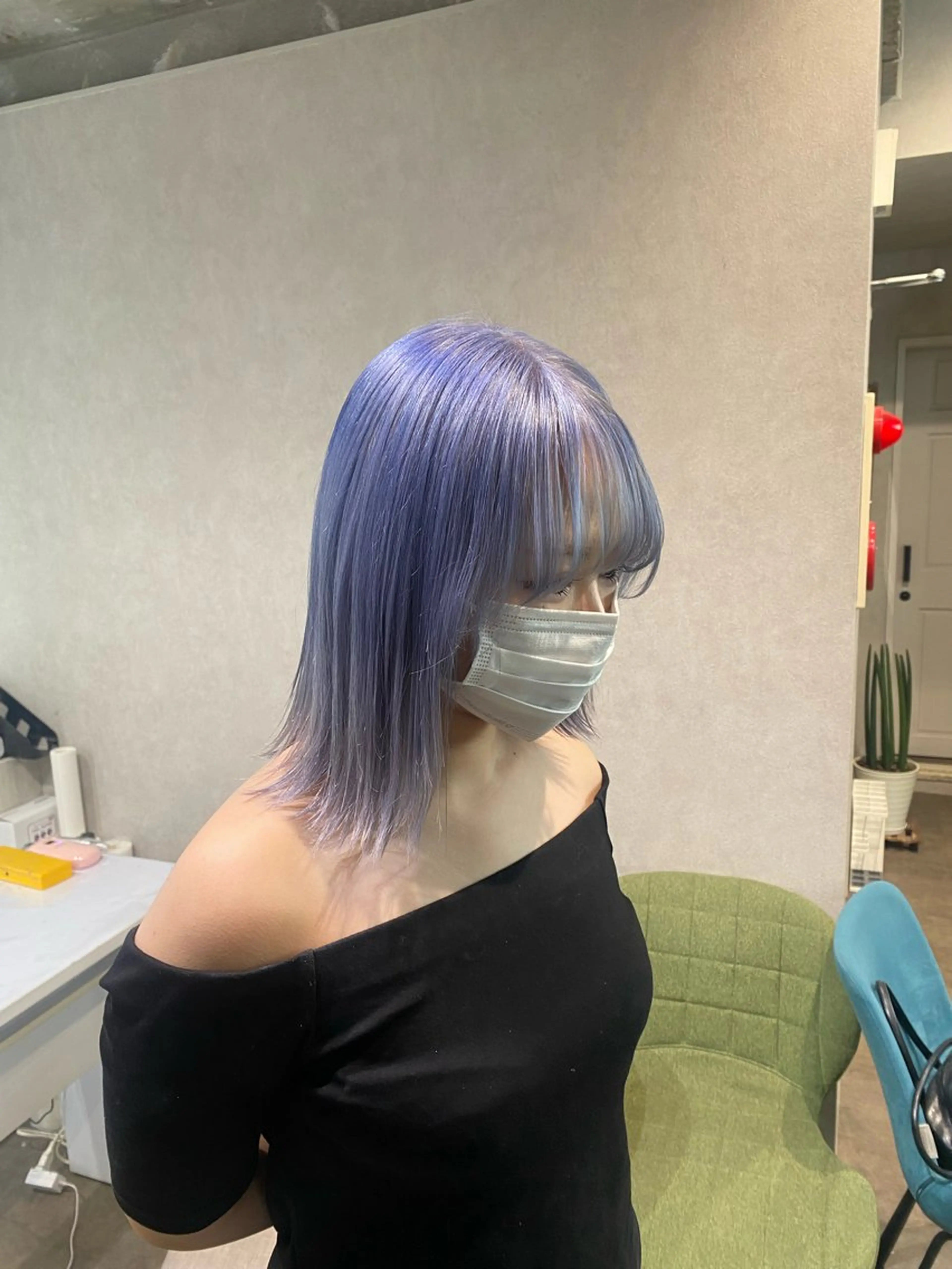ショート カラー ブリーチ ヘアカラー ハイトーン💖 ネイル💅まりなのヘアスタイル