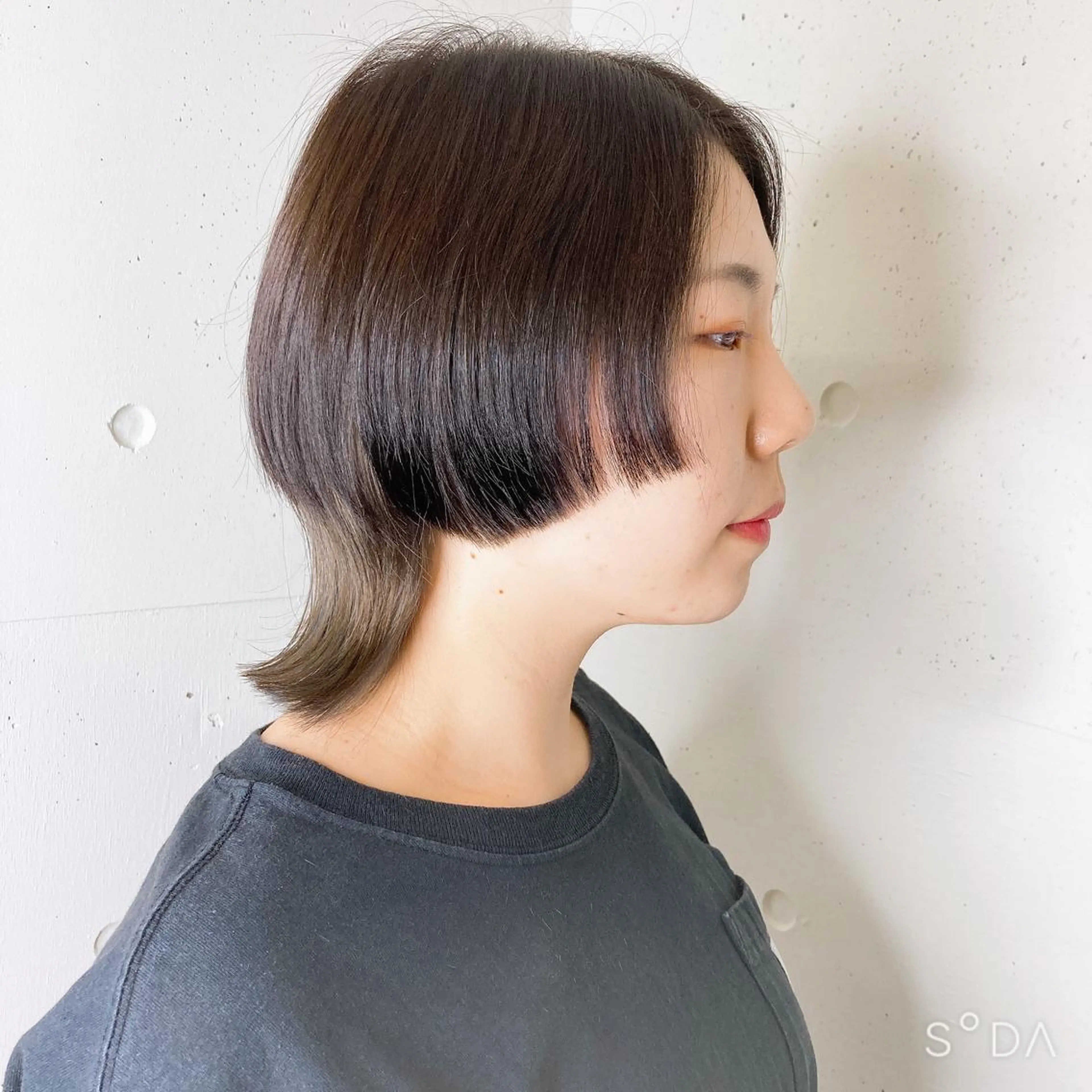 ショート カラー ボブ ウルフカット カット ヘアカラー ミルミー美容室所属・🦄💒💓齎藤 七海子🦄💒💓のマツエク・マツパデザイン