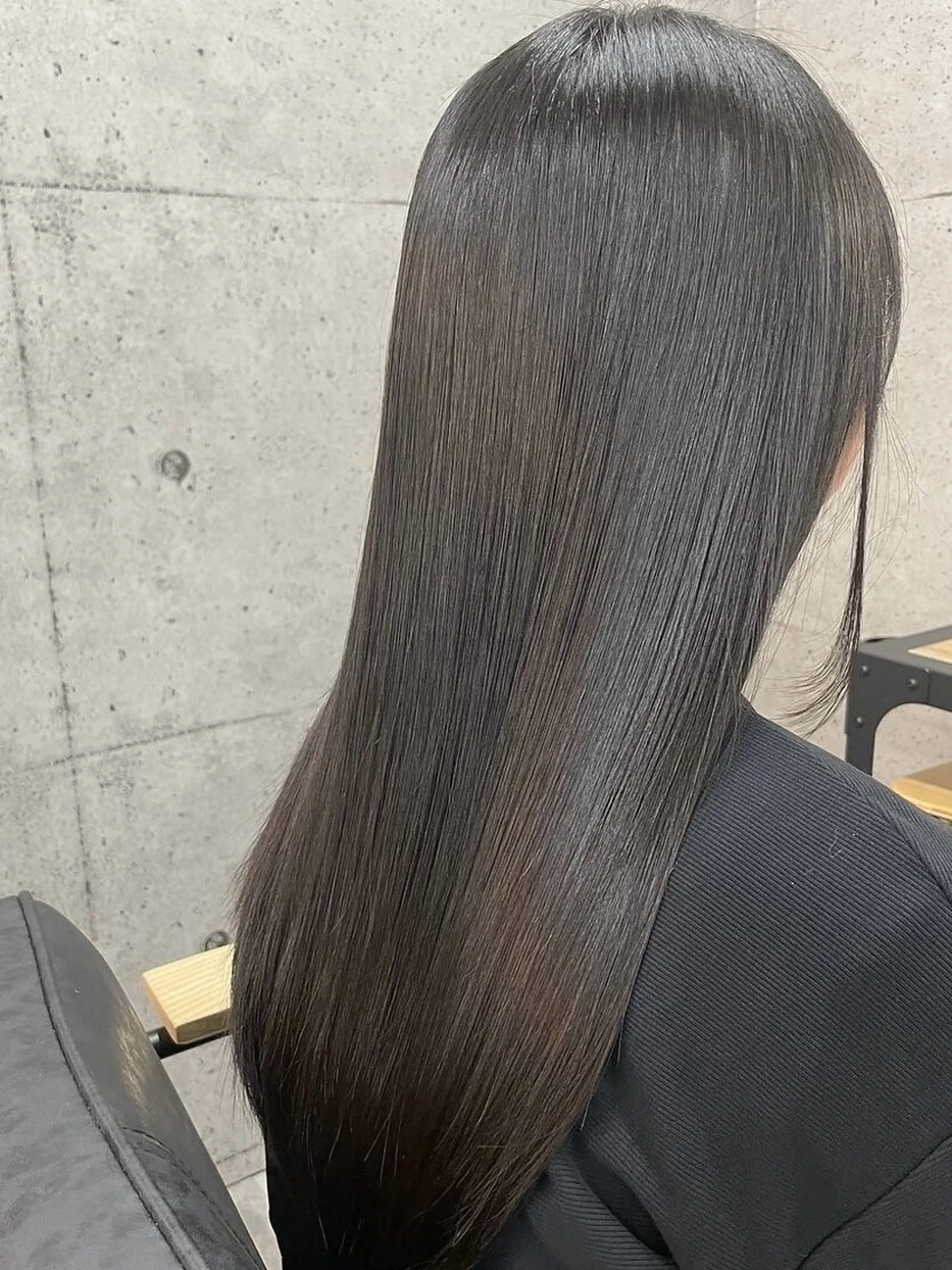 ロング ショートボブ ボブ ハイライト レイヤーカット 縮毛矯正 縮毛矯正 ULu. 岡山駅店 髪質改善トリートメント＆ハイトーンカラー所属・SUZU/岡山/矯正 ハイトーン/レイヤーのヘアスタイル