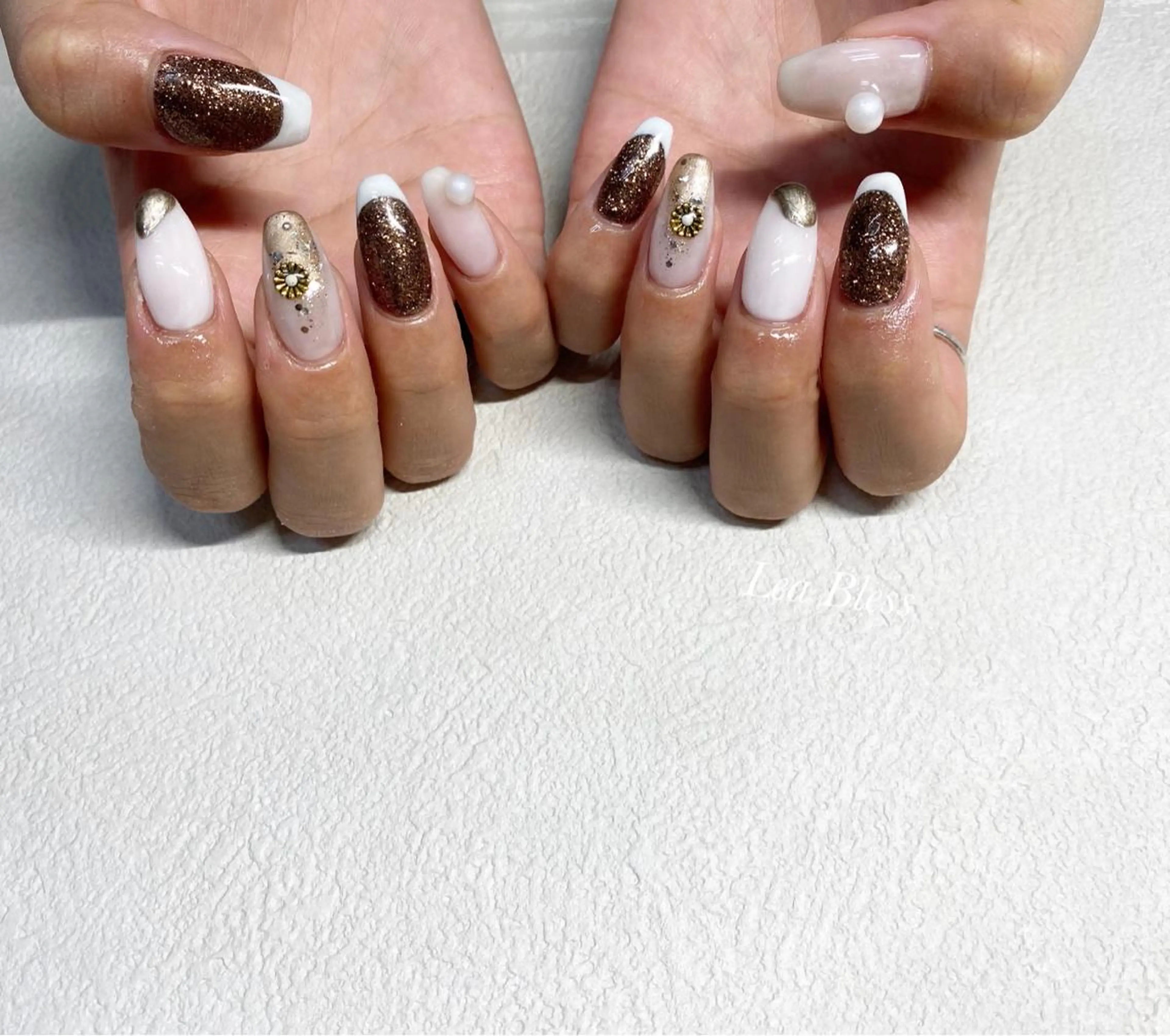 ネイル ハンドネイル Lea Bless 河原町のネイルデザイン