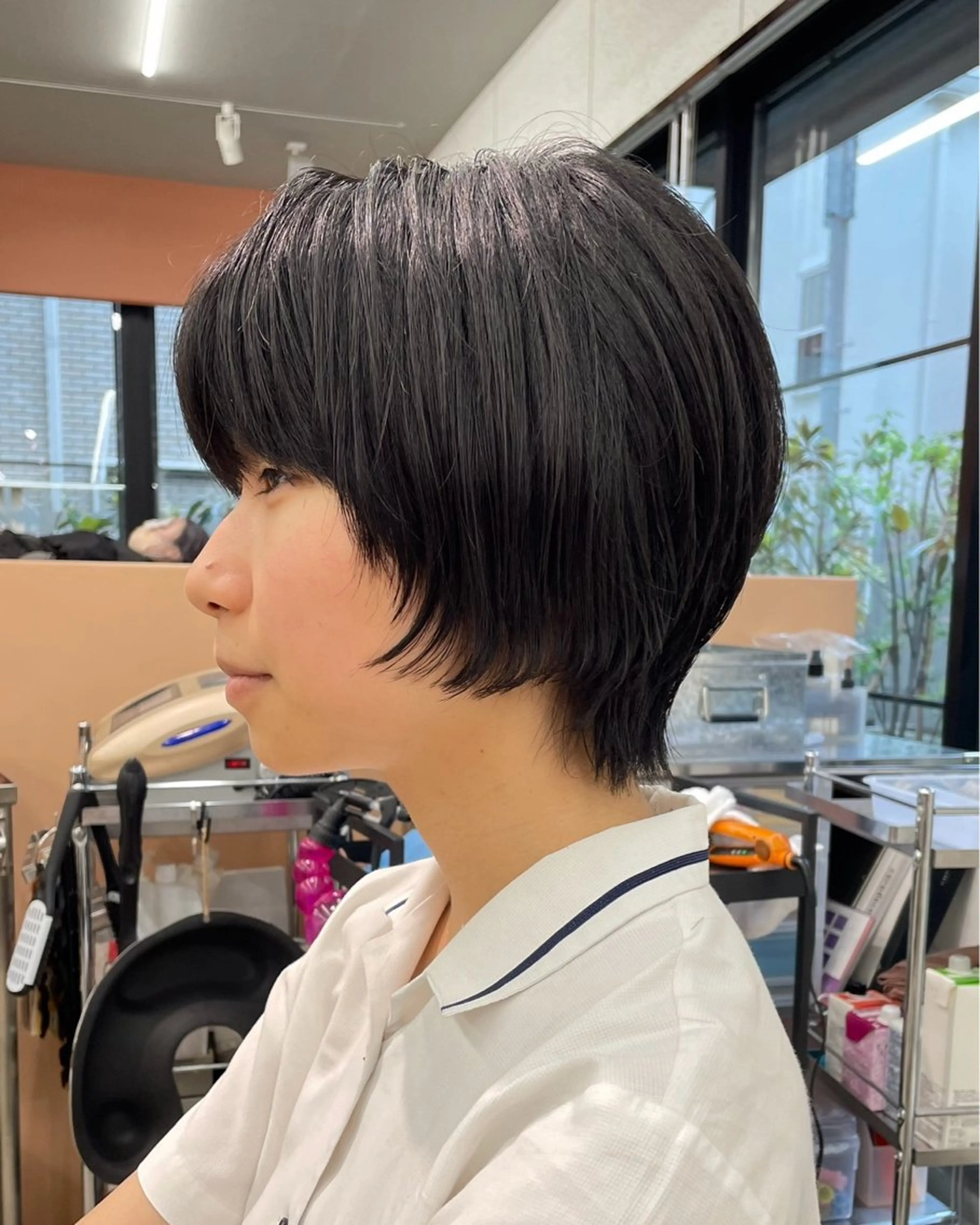 ショート 顔周りカット 似合わせカット ショートヘア ウルフカット 【ブリーチ特化】 イマダナツミのヘアスタイル